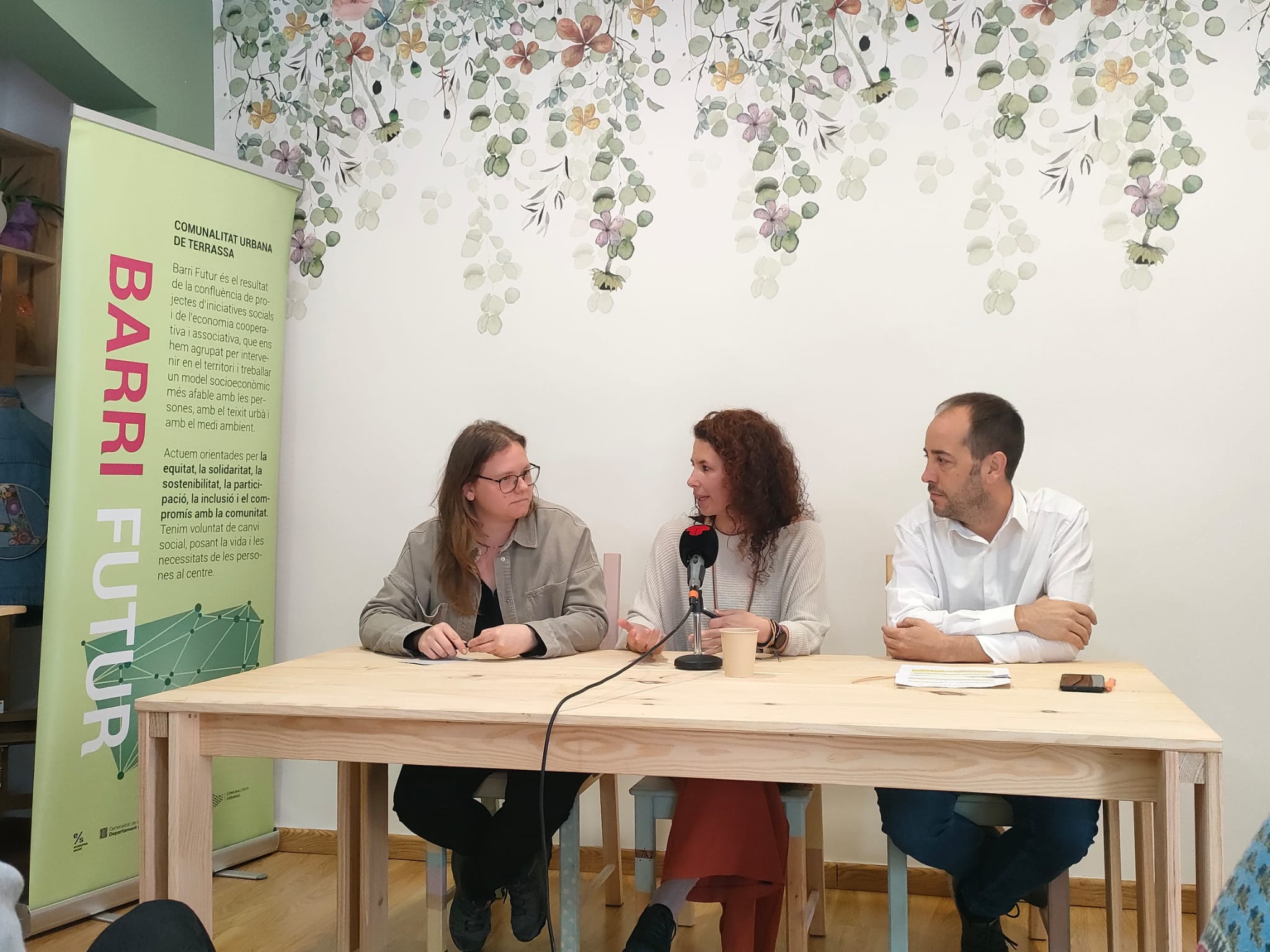 Presentació de l'Associació de Comerciants de Sant Pere al local Cap de Pardals | Laura Gómez 