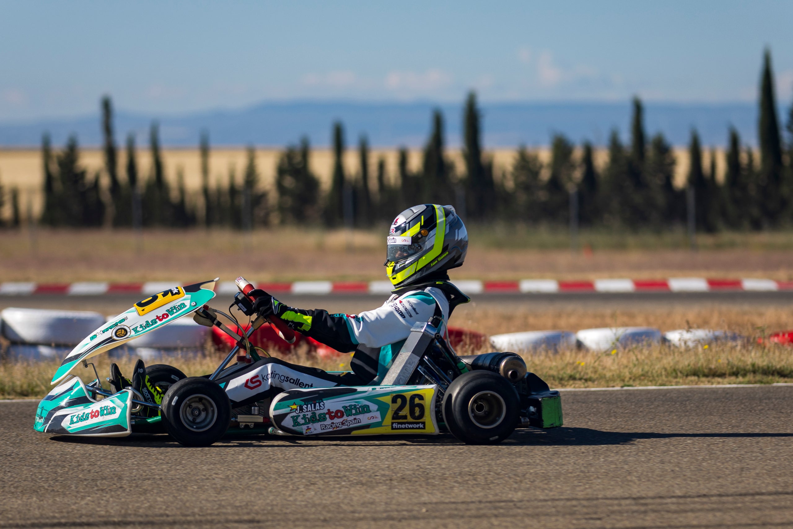 Jan Salas a la prova de Zuera del Campionat d'Espanya Júnior de Karting / Jan Salas Racing