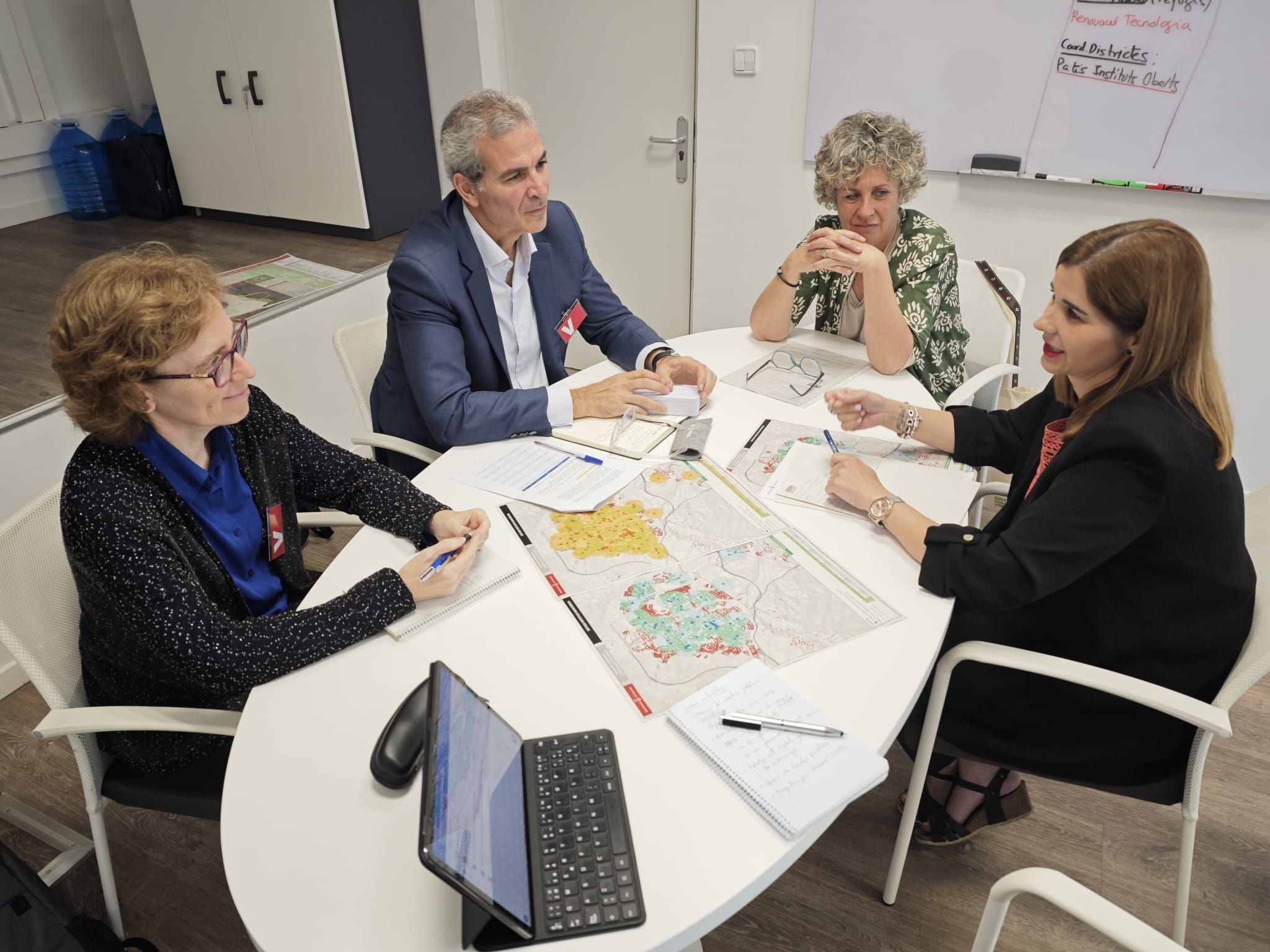 Reunió de la regidora Laura Rivas amb la delegació del BBVA | Aj. Terrassa