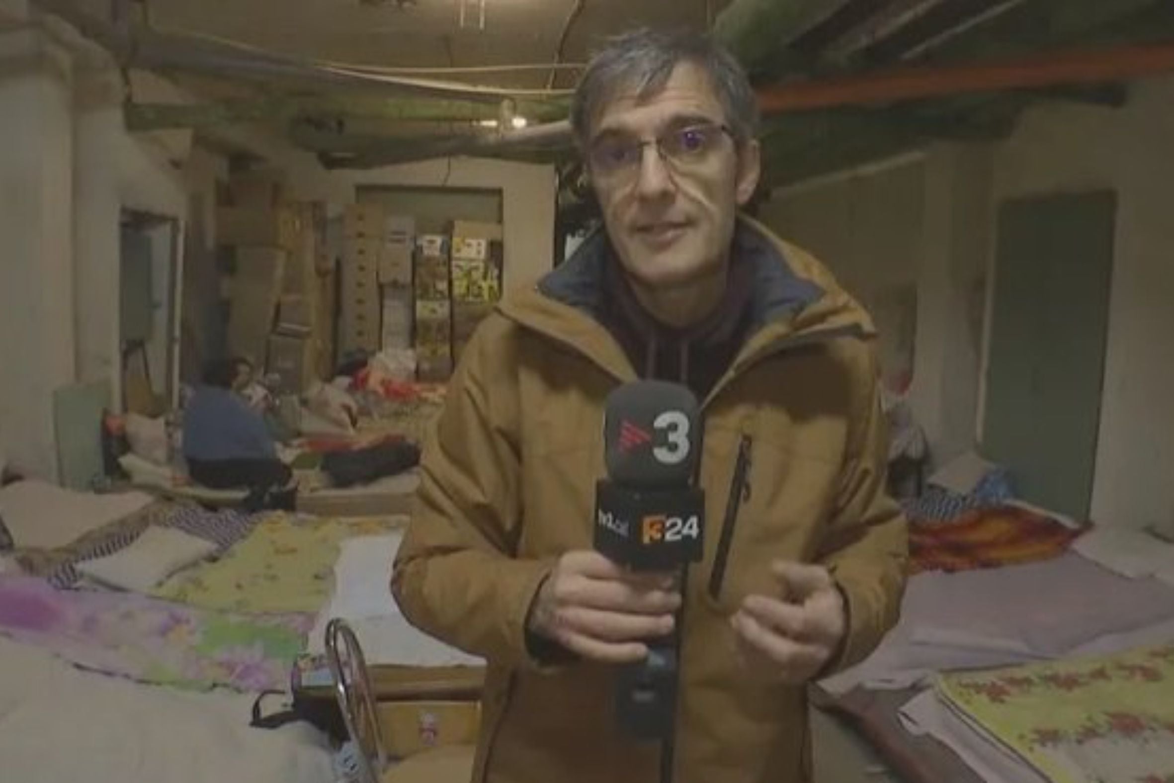 Lluís Caelles des de Kyiv / TV3