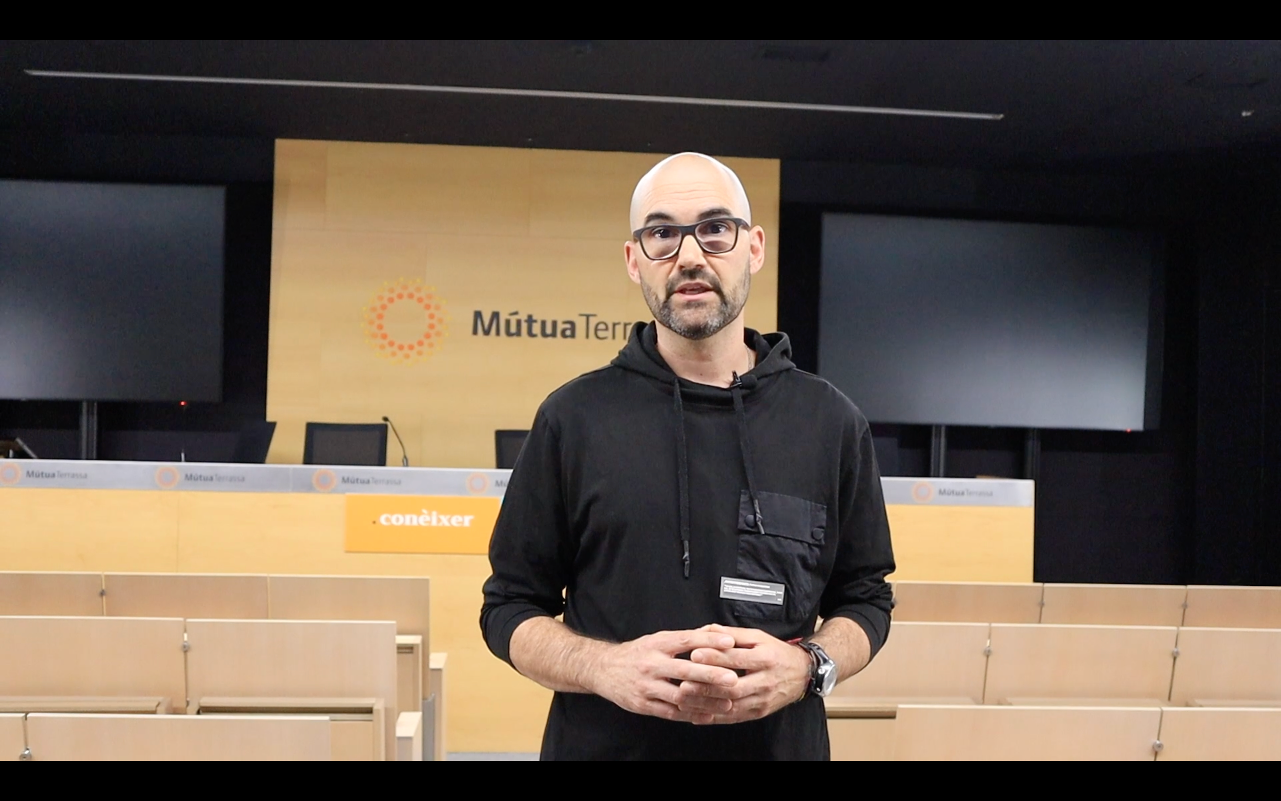 Xavi Díaz, fisioterapeuta del Servei de Rehabilitació de MútuaTerrassa