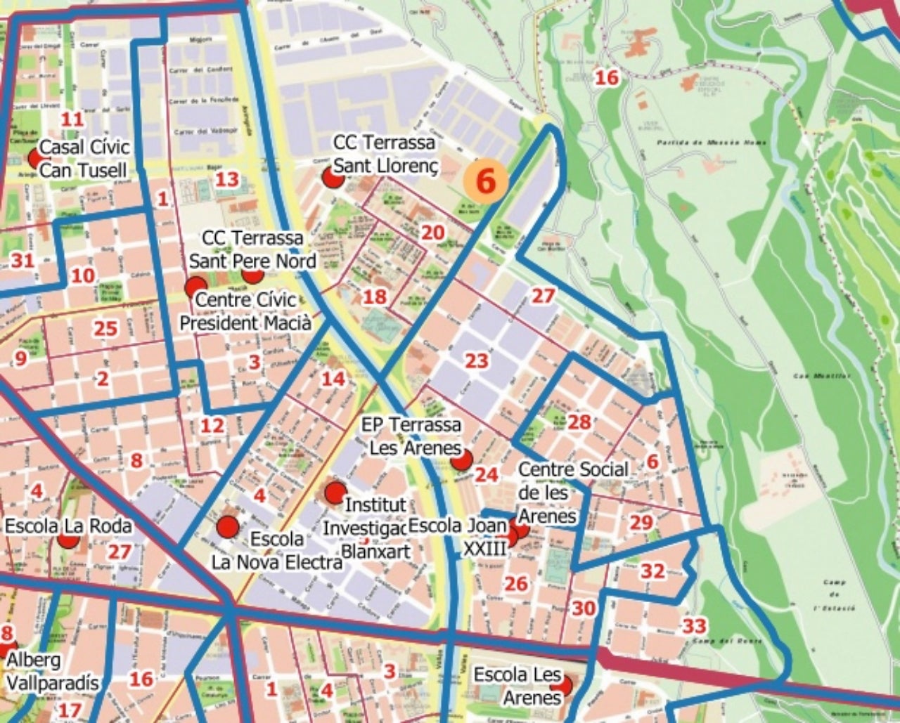Districte 6 de Terrassa