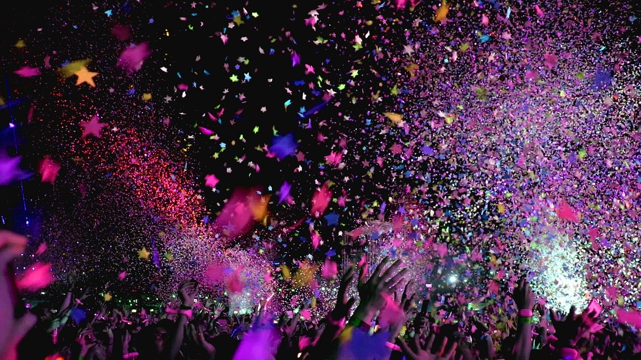 Confetti a un concert | Pixabay