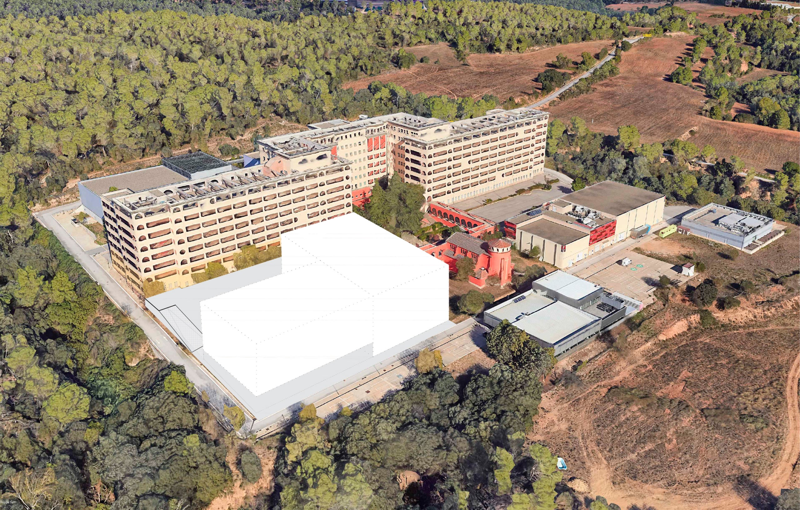 Projecció dels nous platós dins del Parc Audiovisual de Catalunya de Terrassa | Gencat