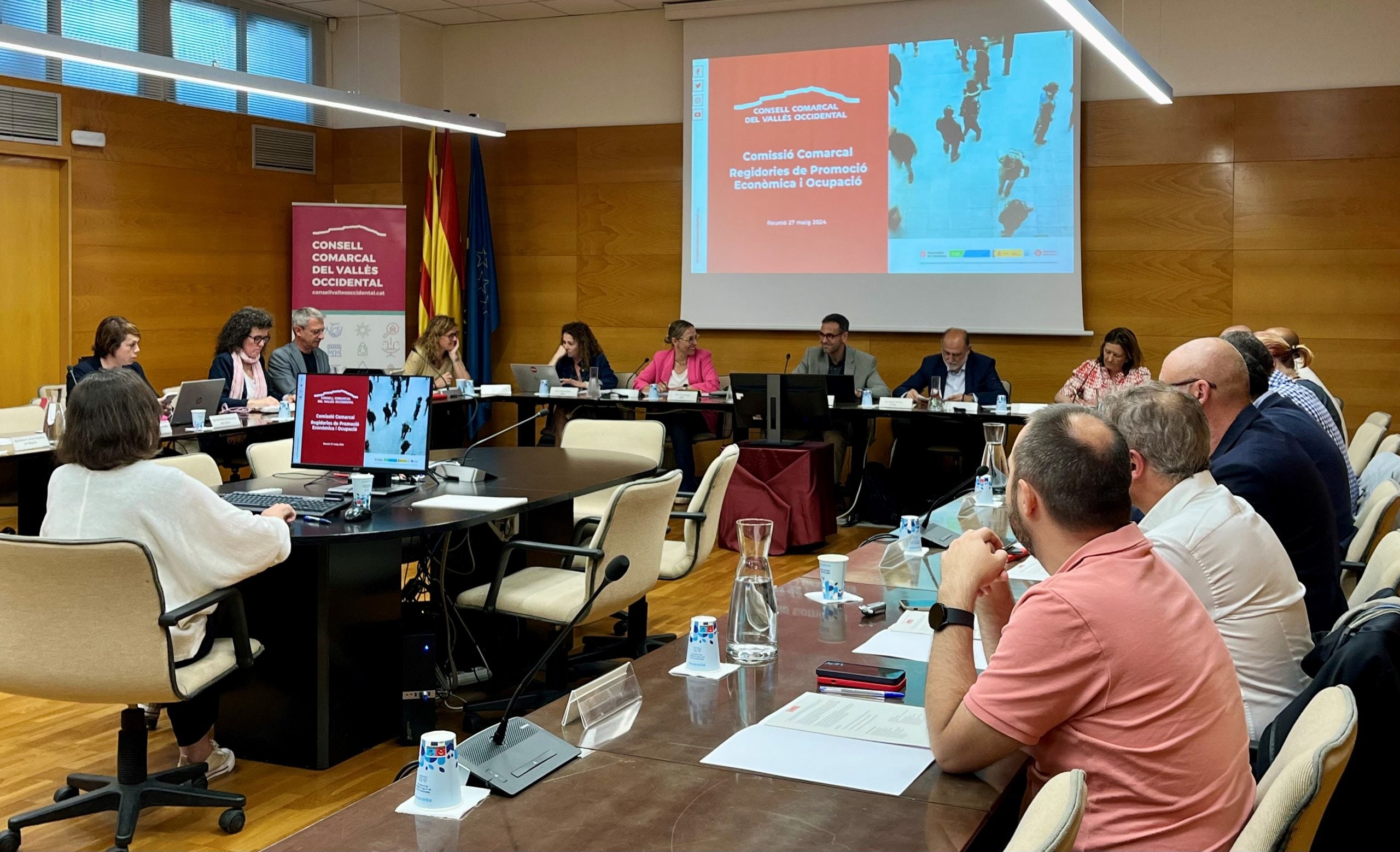 El Consell Comarcal presenta el treball conjunt per impulsar la concertació territorial i la indústria al Vallès Occidental | CCVOC