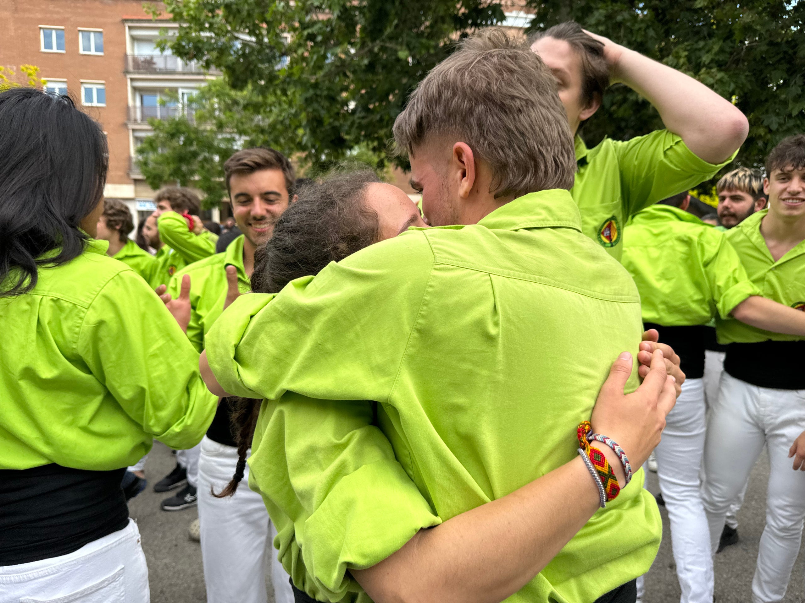 Diada castellera dels Bergants de la UPC de Terrassa | Unax Gea