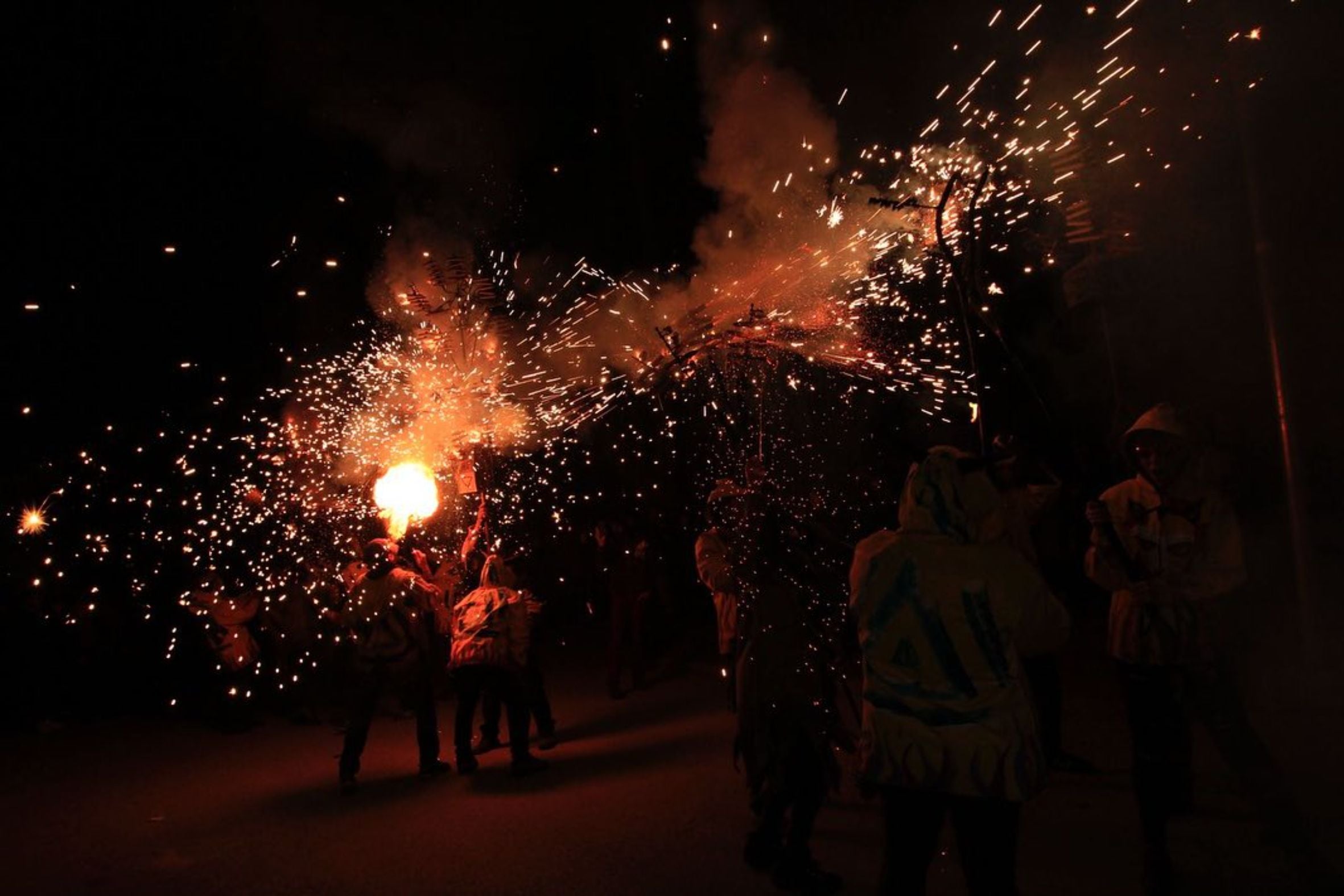 Els Diables de Terrassa a l'enterrament de la sardina 2024 / Diables de Terrassa