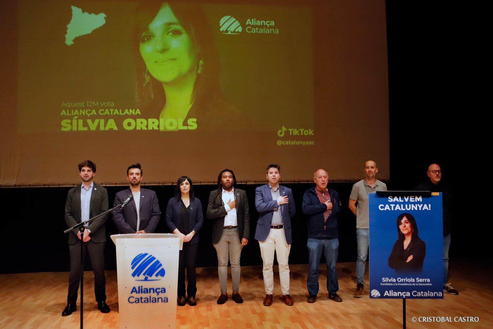 Acte de campanya d'Aliança Catalana a Terrassa | Cristóbal Castro