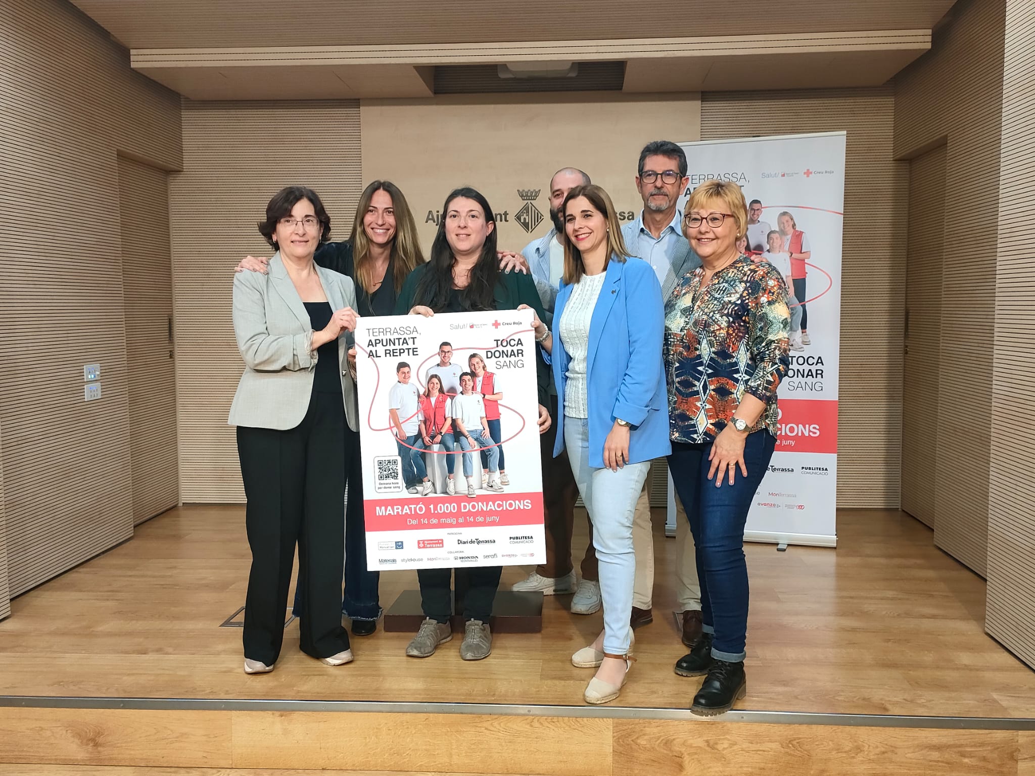 Presentació de la campanya de donació de sang 'Marató 1.000 donacions' | Laura Gómez