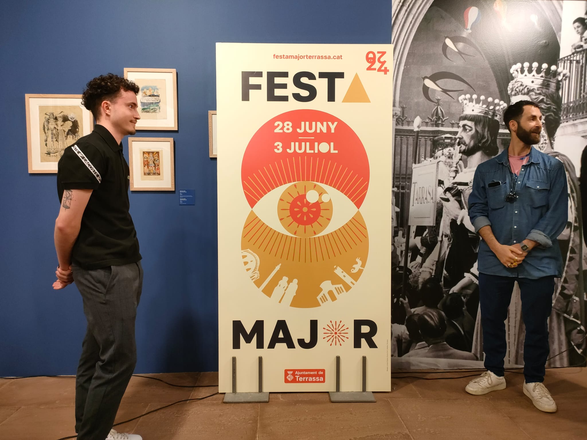 Descoberta del cartell de Festa Major 2024 | Laura Gómez