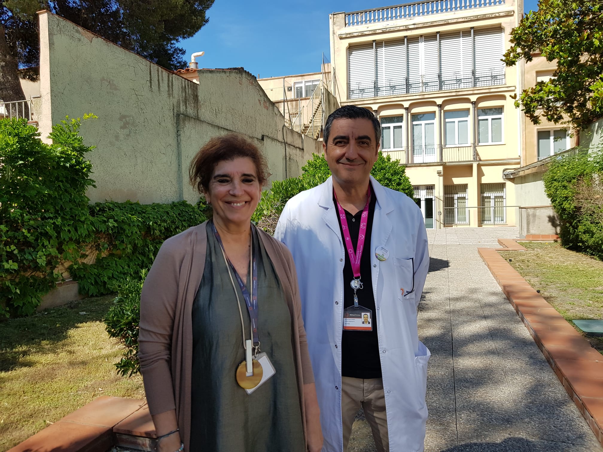 Dra. Amaia Hervas, cap del servei de Salut Mental Infanto-Juvenil de l’HUMT, i el Dr. Monreal, director assistencial de l’Àmbit de Salut Mental de l’HUMT | Lluïsa Tarrida