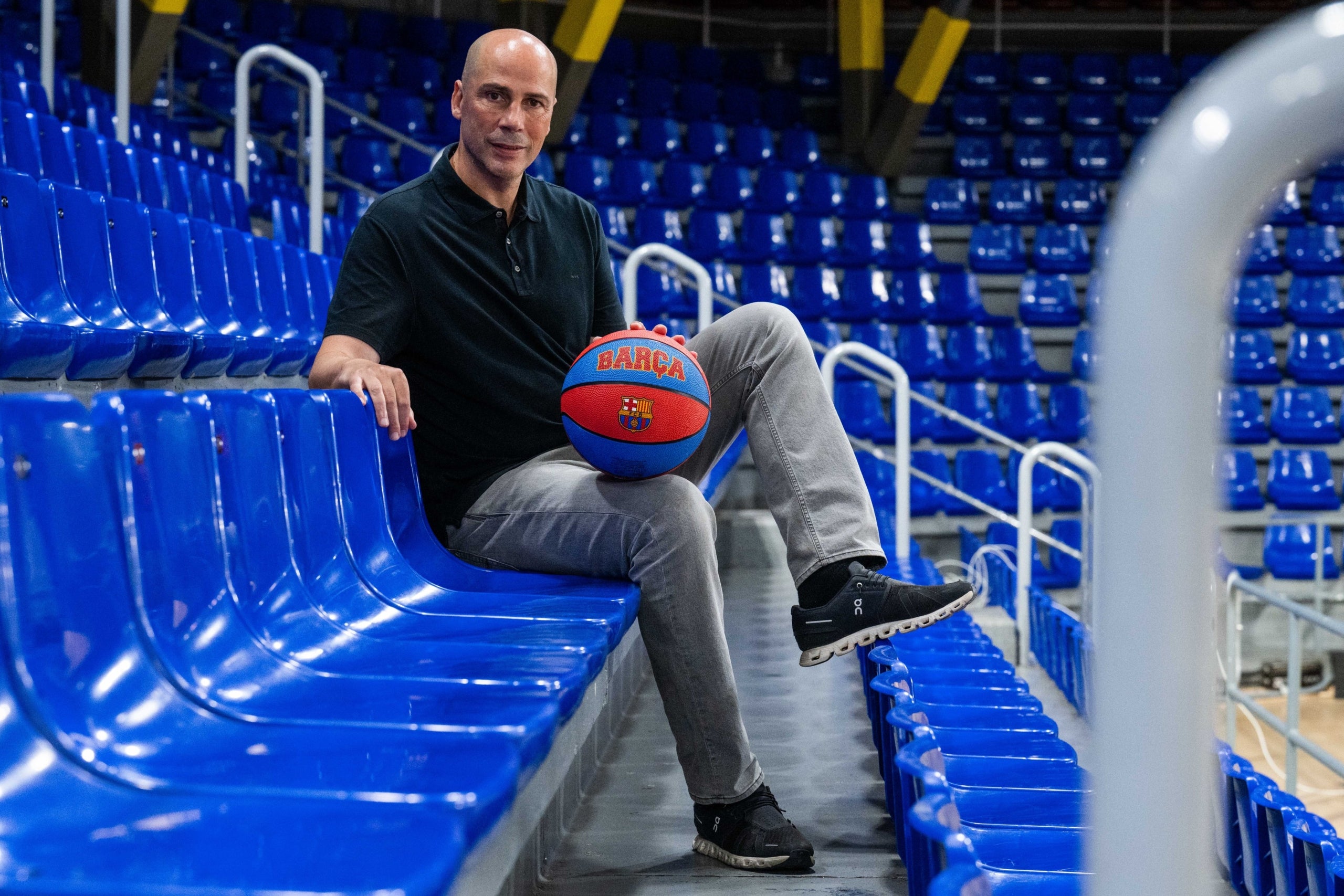 Primeres imatges de Joan Peñarroya com a entrenador del Barça de bàsquet | FCB Bàsquet