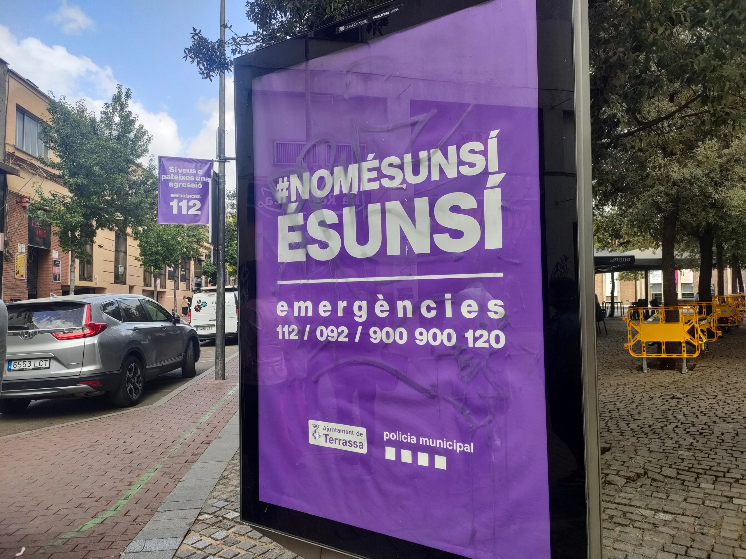 Campanya per combatre la violència i agressions masclistes als espais d'oci nocturn al carrer de la Rasa | Laura Gómez