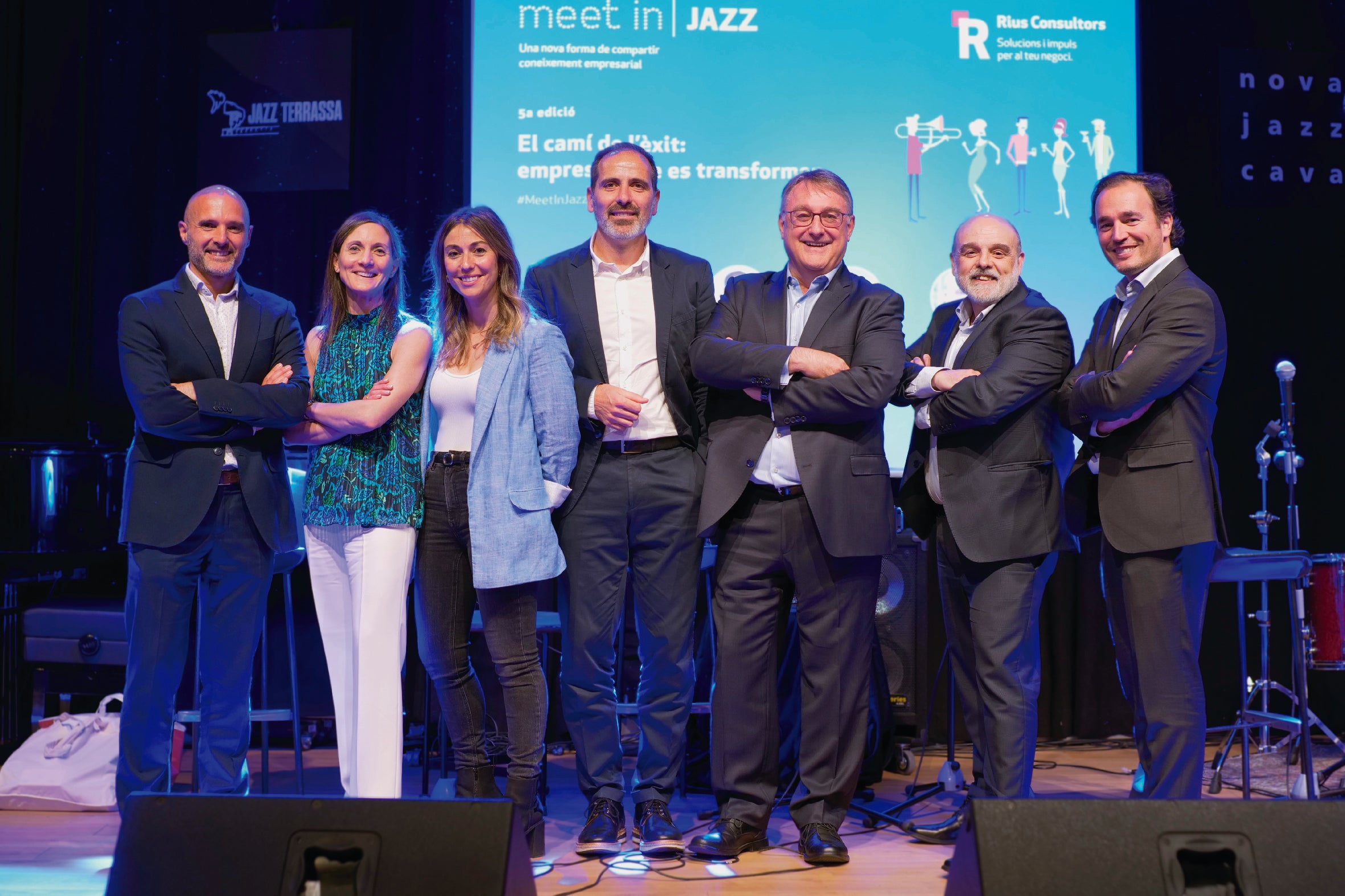 Més de cent empresaris participen a la 5a edició de Meet in Jazz | Rius Consutors