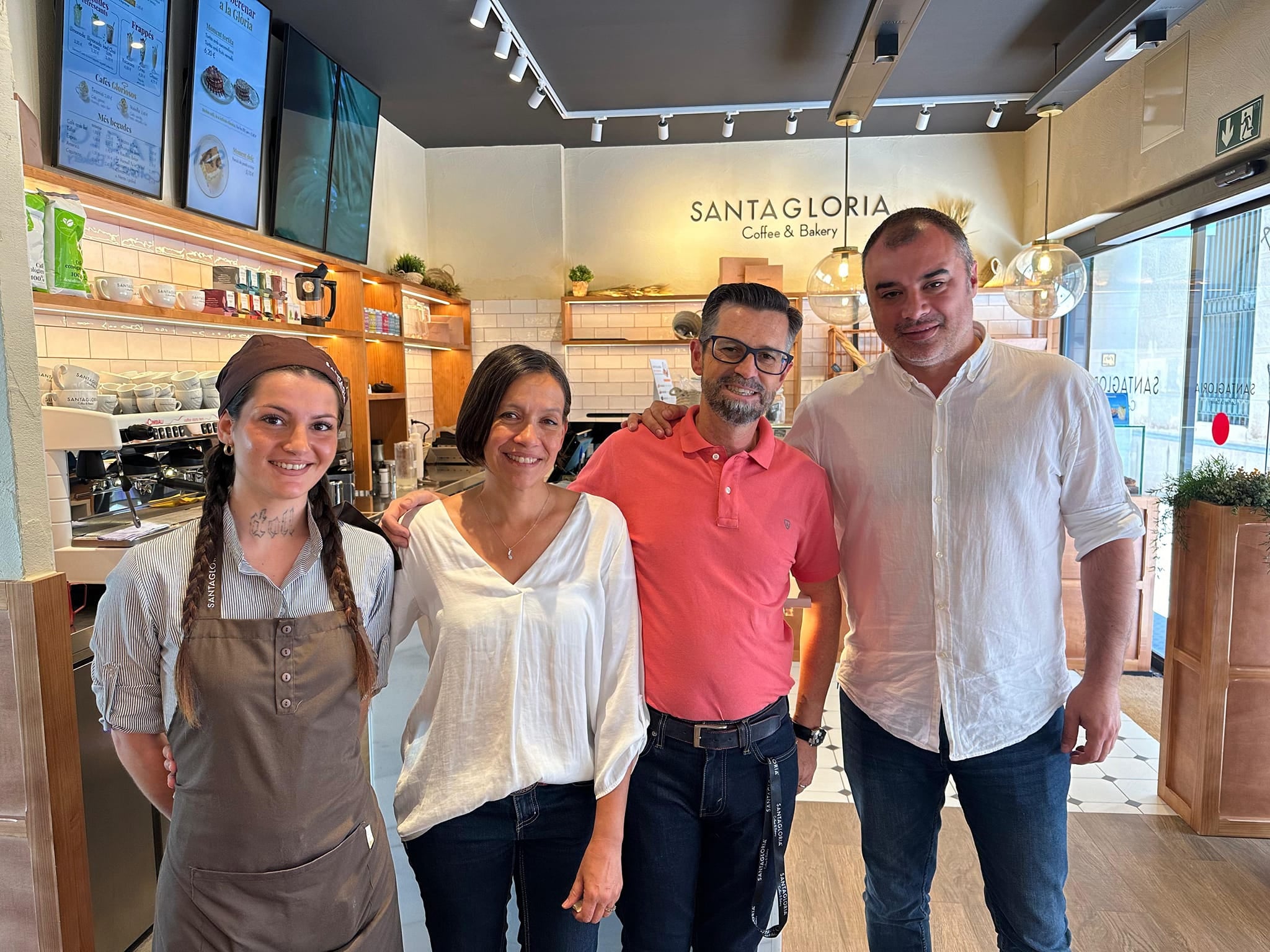 L'alcalde ha visitat aquesta setmana el nou establiment de restauració | Cedida