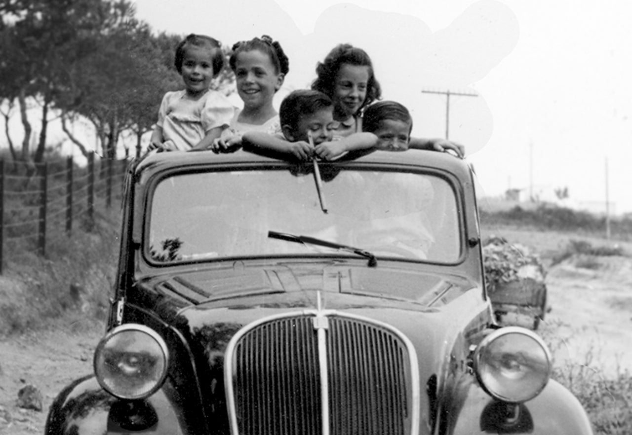 Una de les imatges de l'arxiu personal de la família Roig que es pot veure a l'exposició