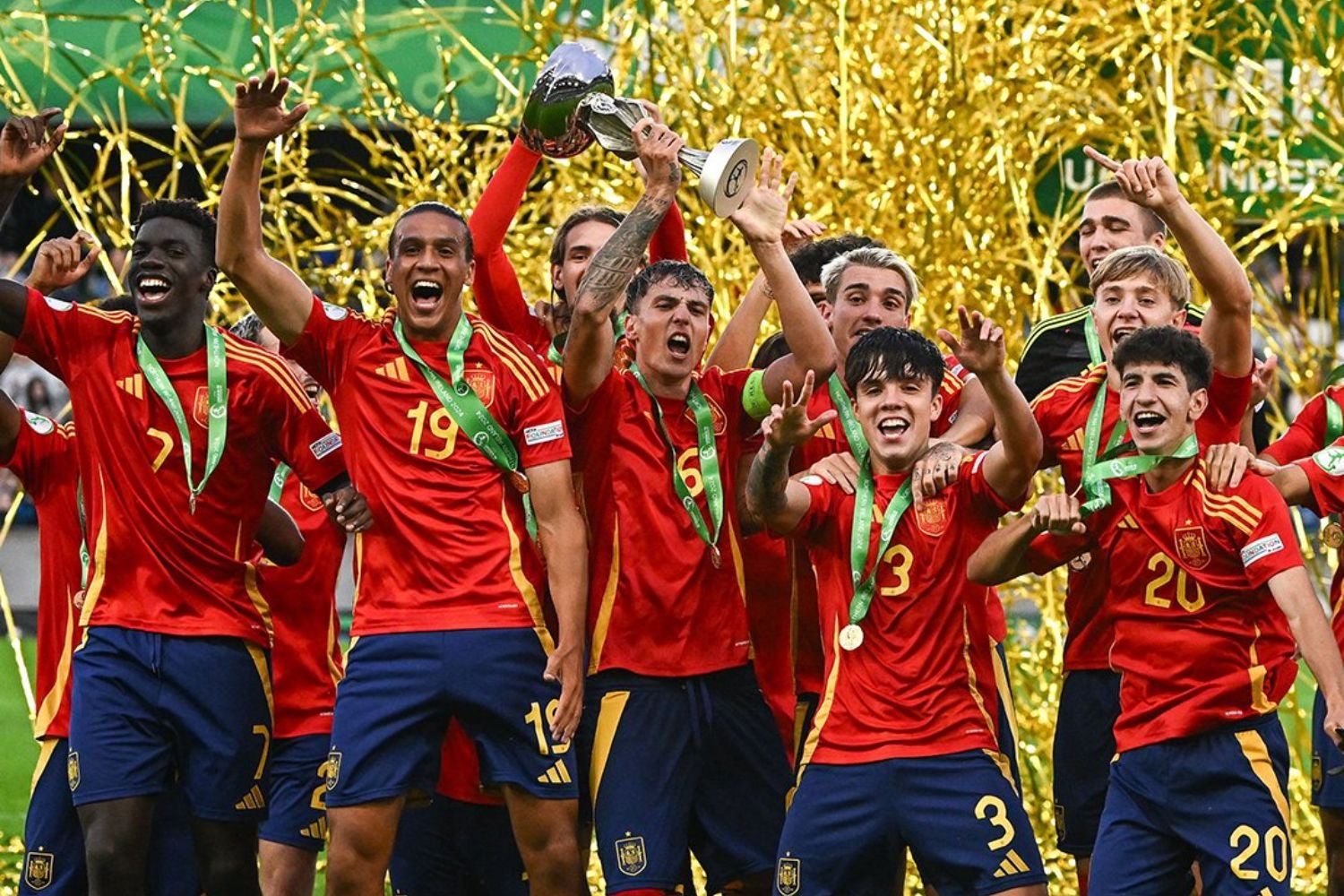 La selecció espanyola de futbol Sub-19 es proclama campiona d'Europa per novena vegada | RFEF