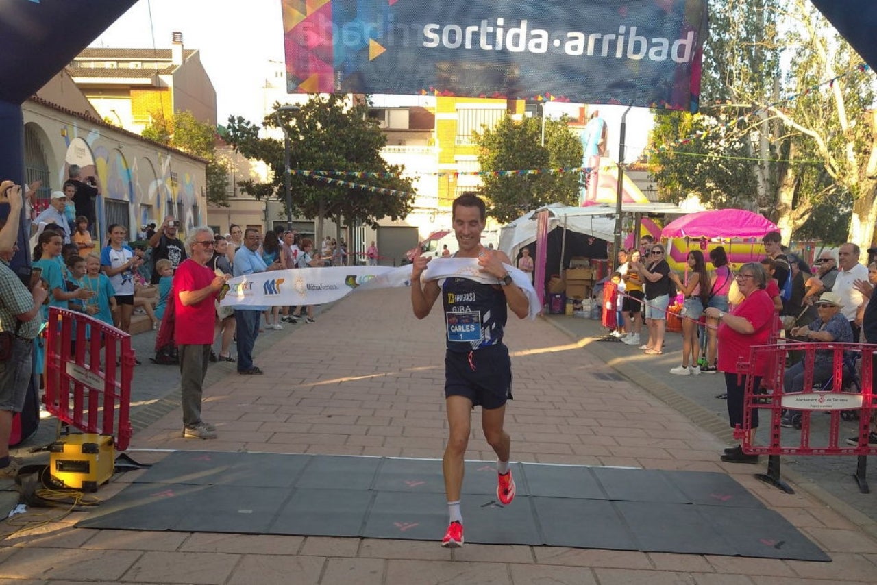 El guanyador de la Cursa Popular de Ca n'Anglada de l'any passat | Mitja Terrassa