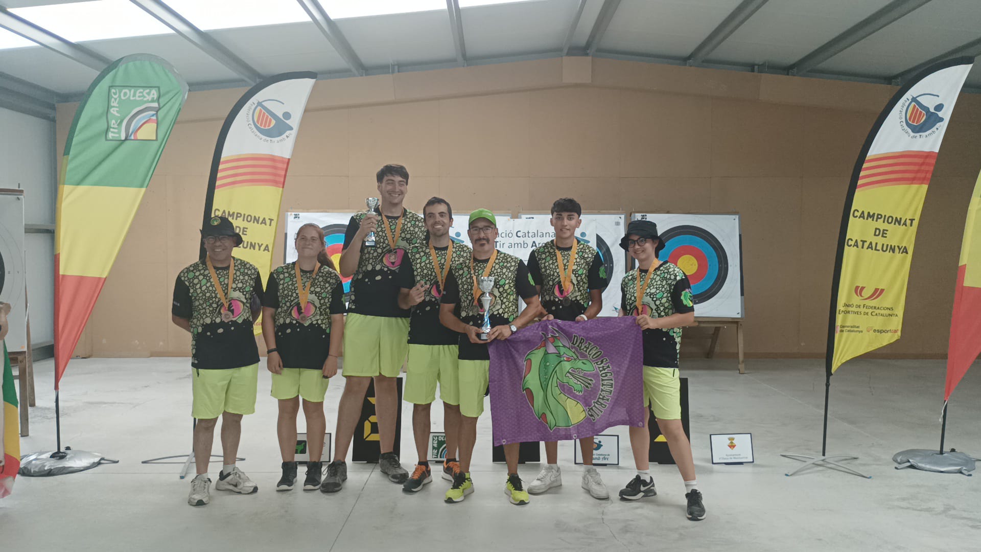 Draco Sagittariis s'emporta un or i un bronze al Campionat de Clubs | Draco Sagittariis