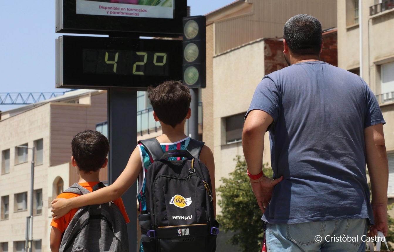 Dia d'onada de calor a Terrassa/Cristóbal Castro