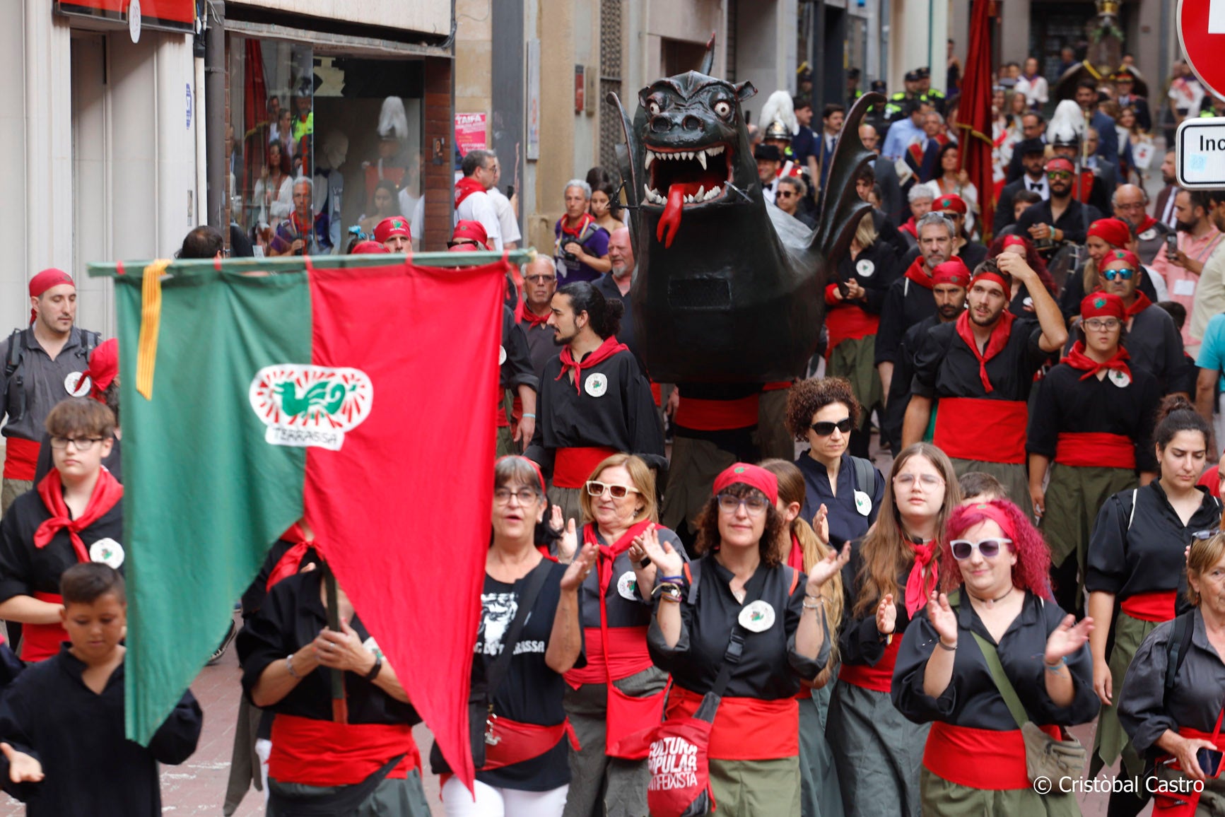 Sortida d’Ofici i Ball de Plaça de la Festa Major de Terrassa 2024