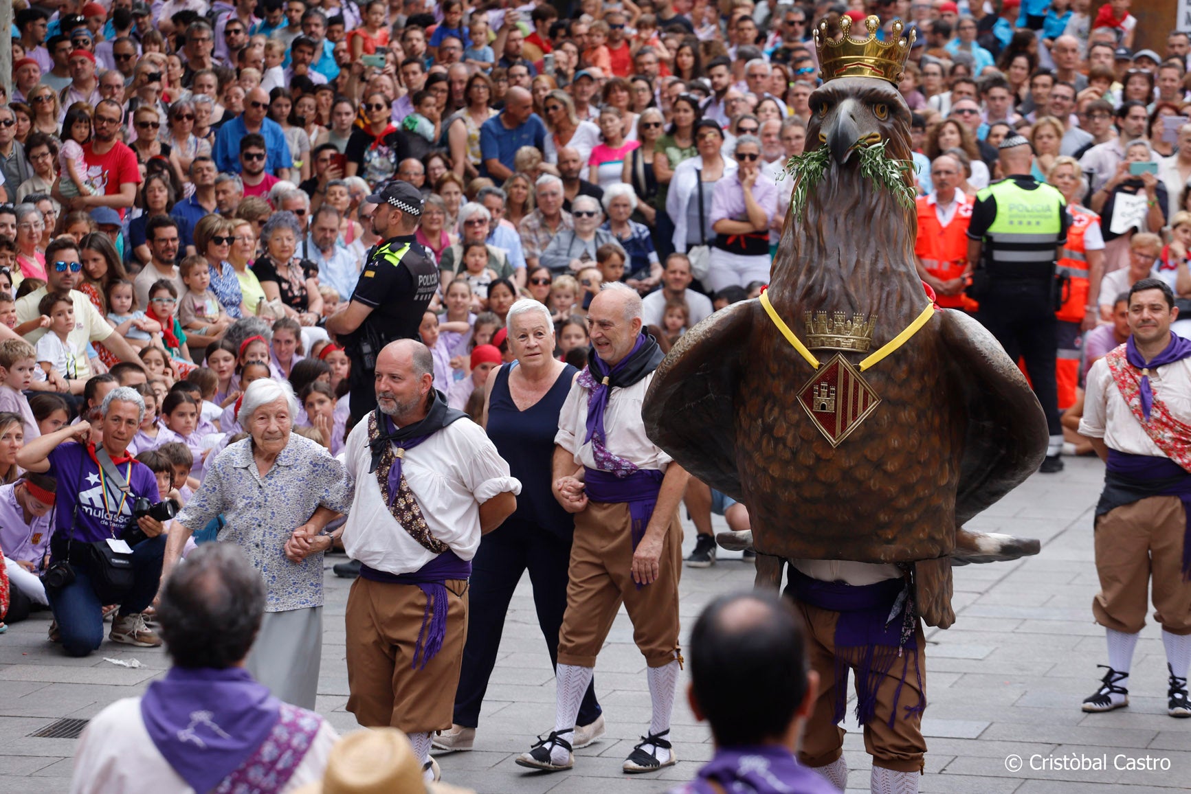 Sortida d’Ofici i Ball de Plaça de la Festa Major de Terrassa 2024