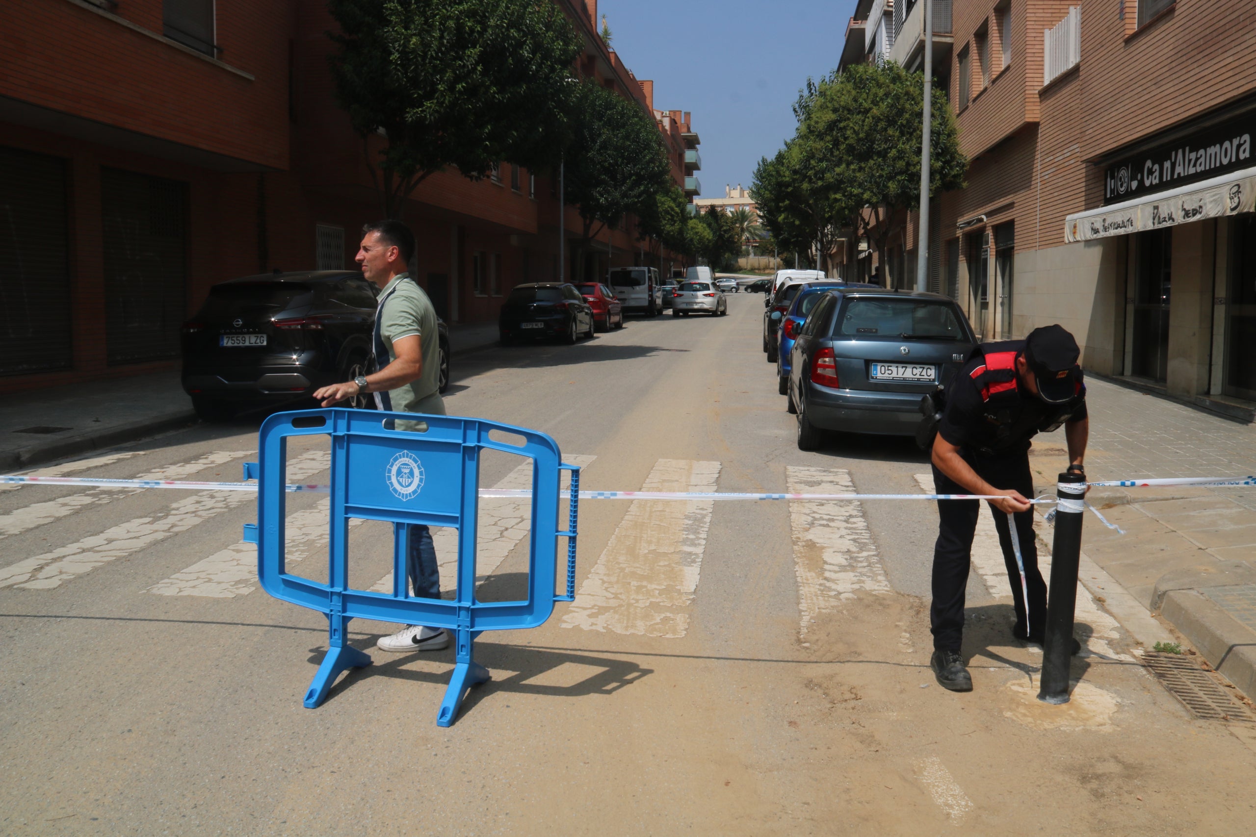 Cordó policial a Rubí/Àlex Recolons-ACN
