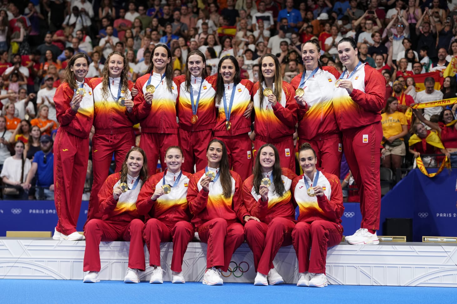 Paula Leitón es penja la medalla d'or als Jocs Olímpics de París | COE