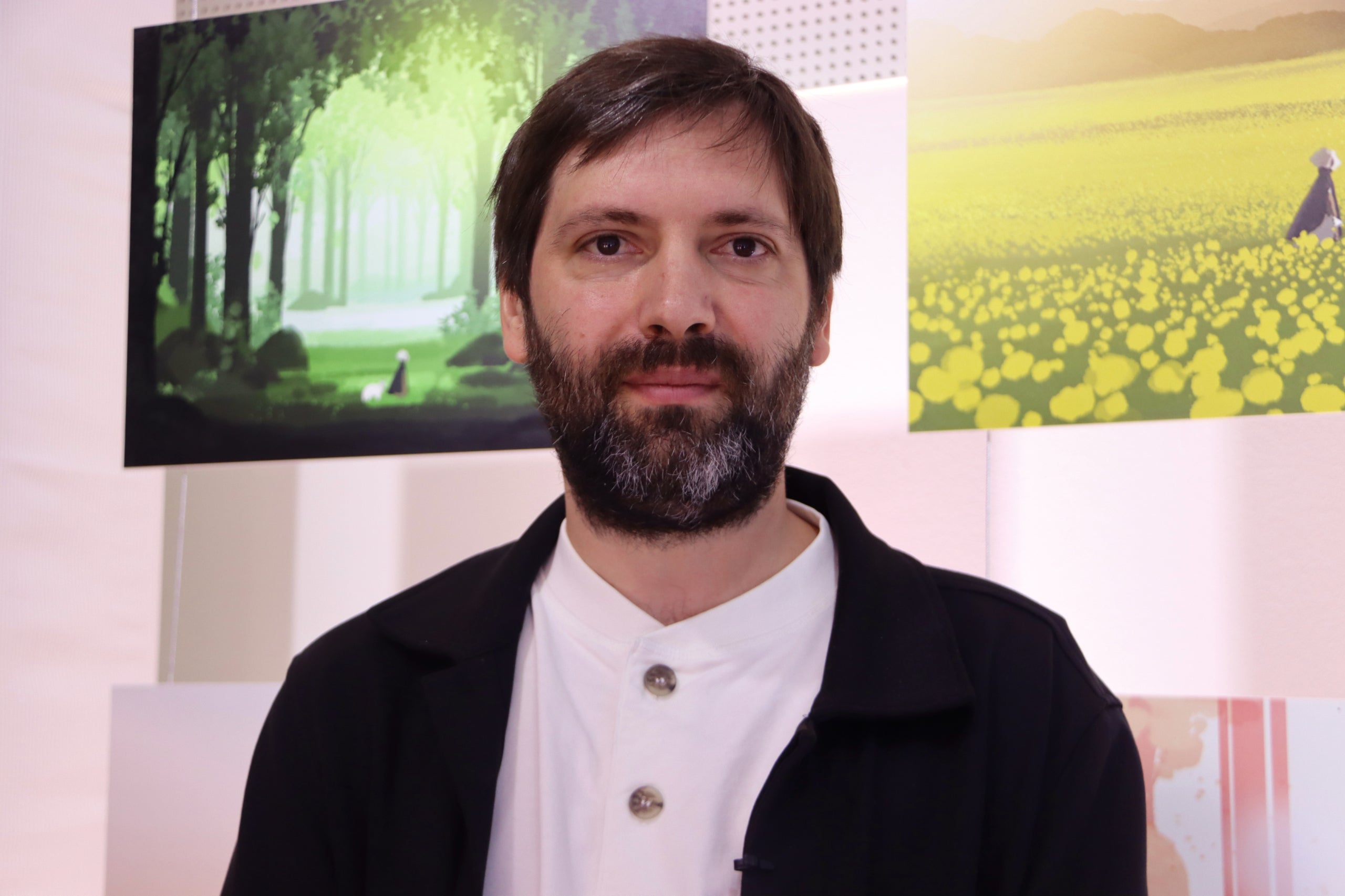 L'il·lustrador Conrad Roset ha presentat el nou videojoc 'Neva' | ACN