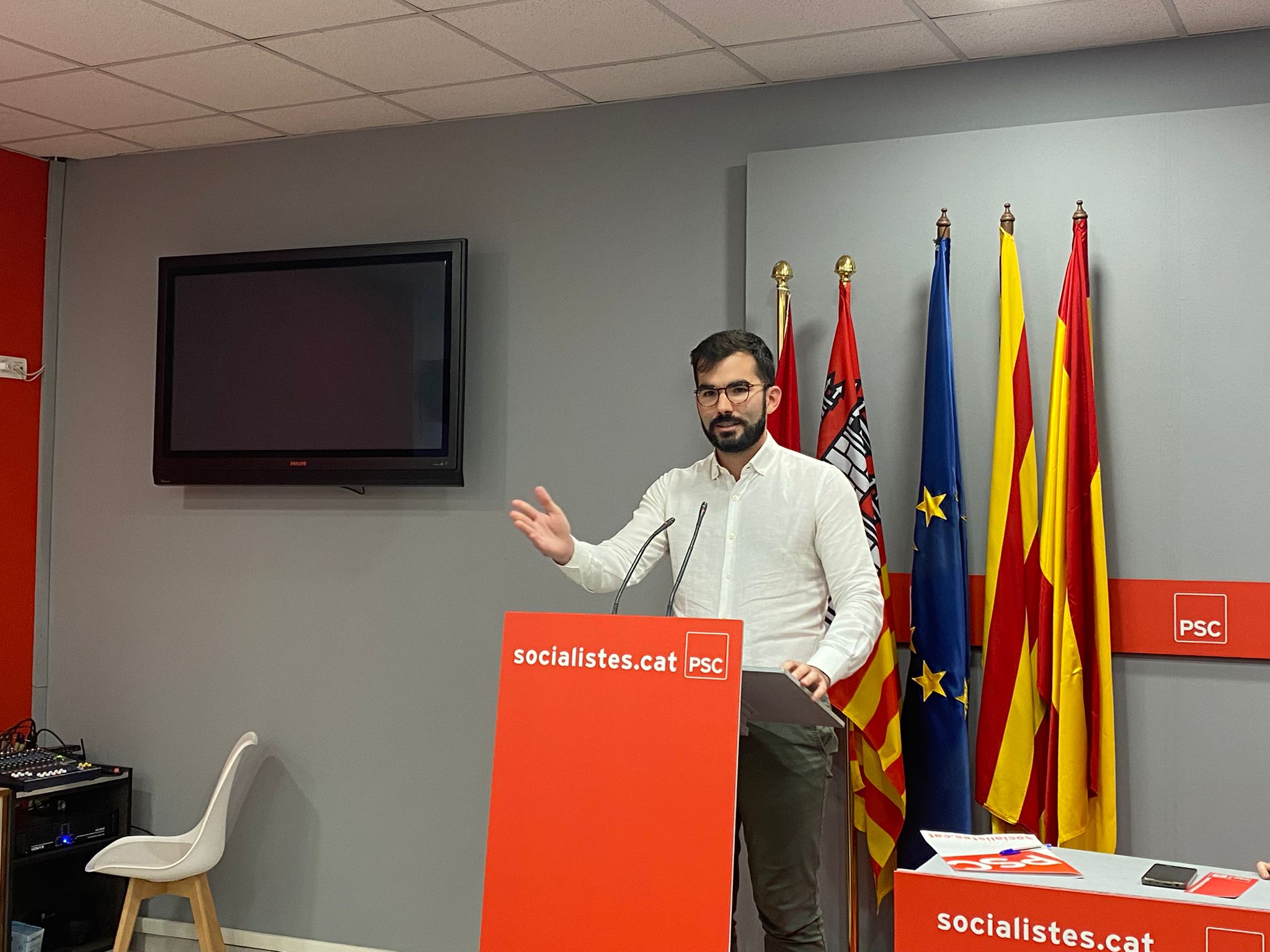 Adrián Sánchez encapçala la nova executiva del PSC Terrassa/PSC Terrassa