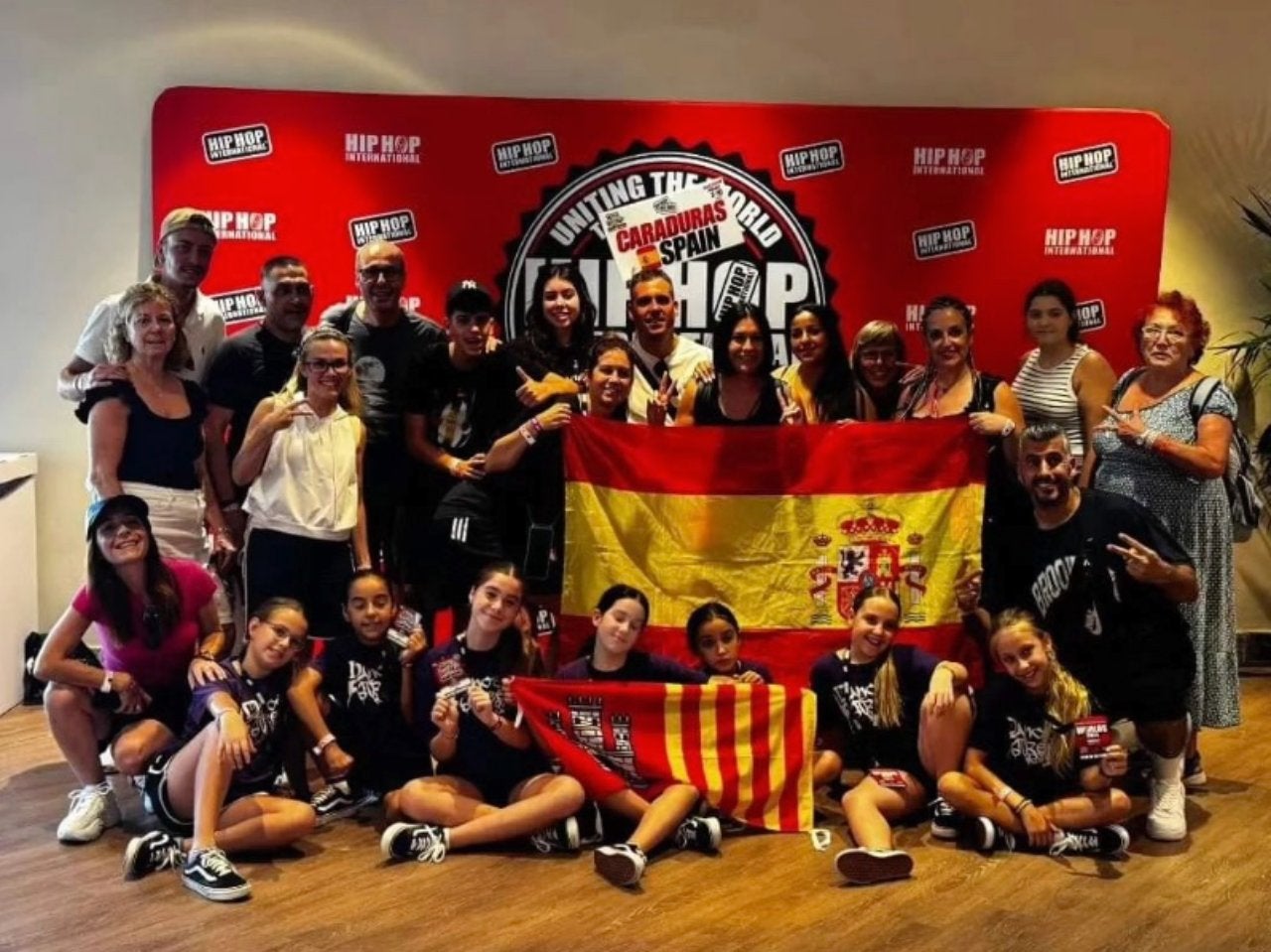 Caraduras, de l'escola Dance Street Gym Fest, ha estat al Mundial d'Arizona | Cedida