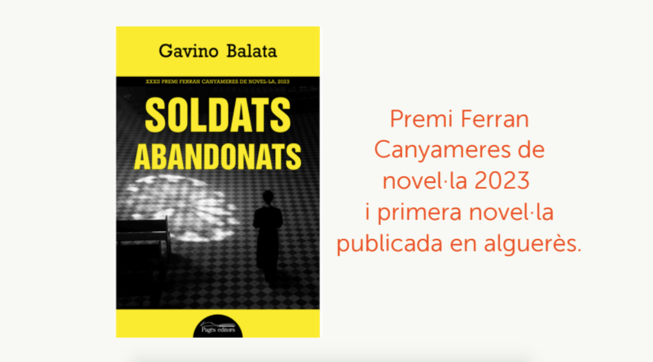Gavino Balata presenta la seva novel·la 'Soldats Abandonats' a Terrassa | Òmnium Terrassa