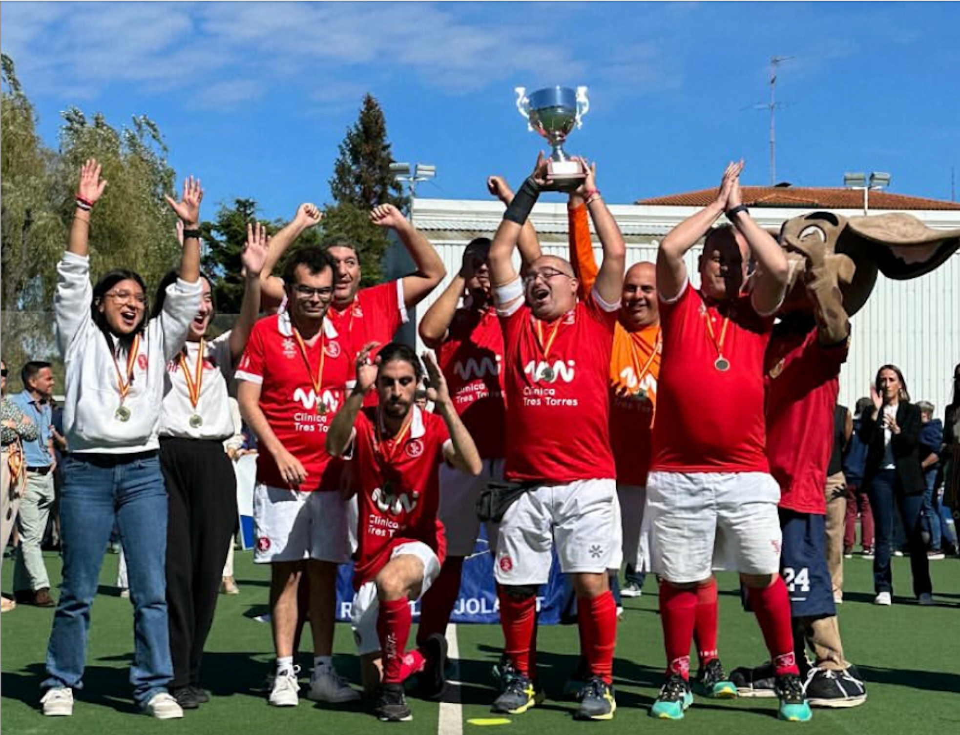 L'equip Hockey+ del CD Terrassa Hockey s'ha proclamat campió d'Espanya en la categoria d'iniciació/CD Terrassa