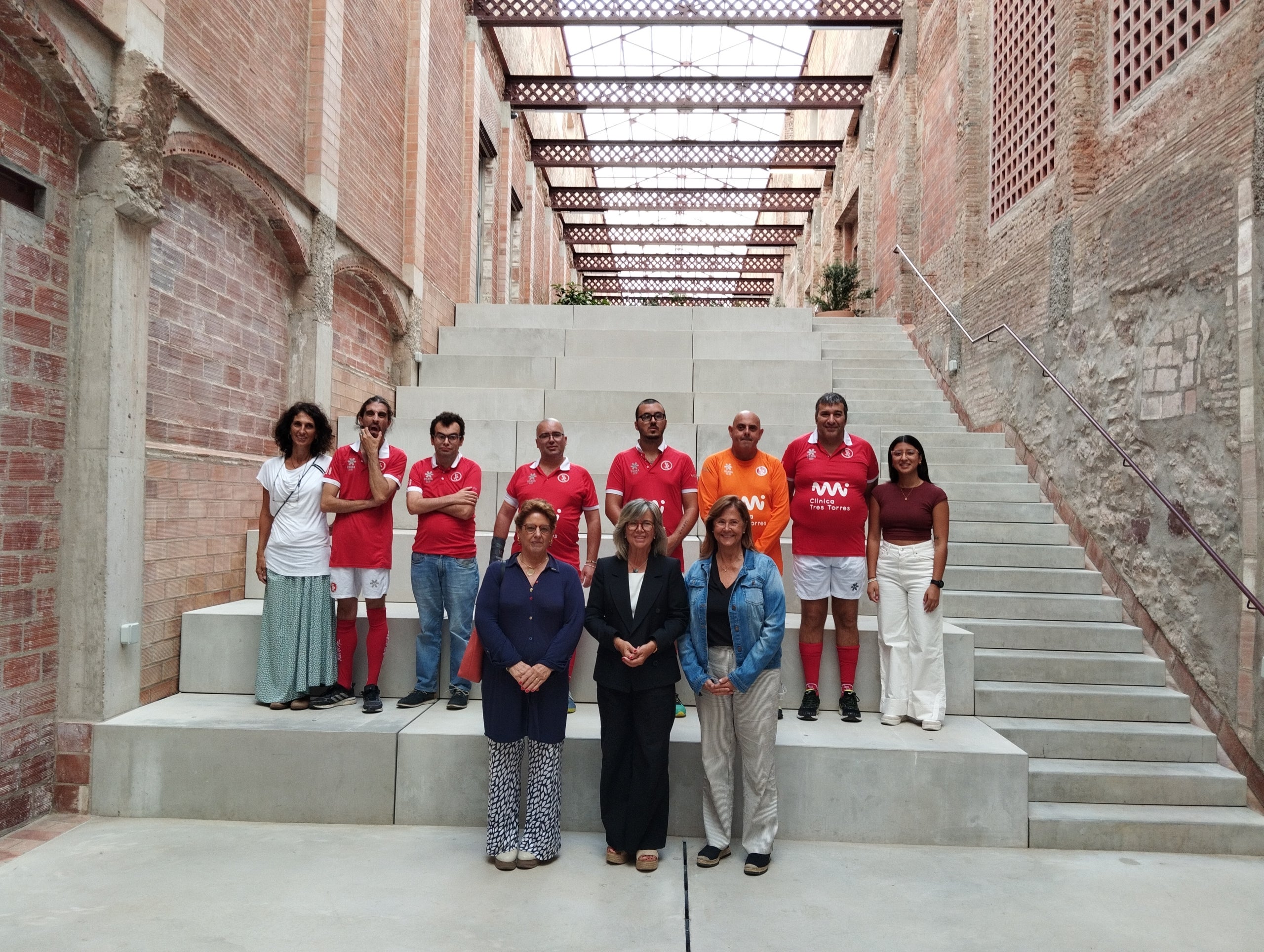 Representants del CD Terrassa i la Fundació Prodis | CD Terrassa Hockey