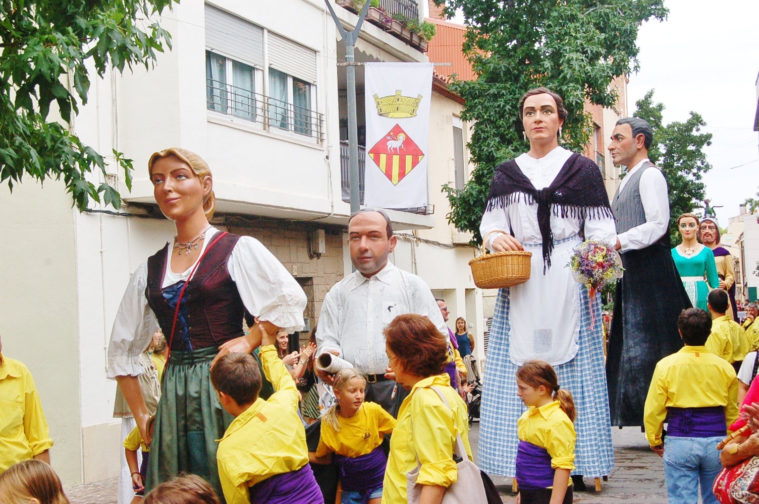 Plantada de gegants i cercavila Festa Major de Matadepera/Ramon Navarro