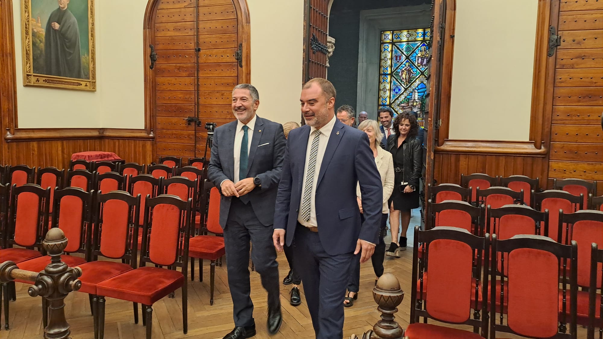 Visita institucional a Terrassa del conseller d'Empresa i Treball, Miquel Sàmper | Oriol Manrique