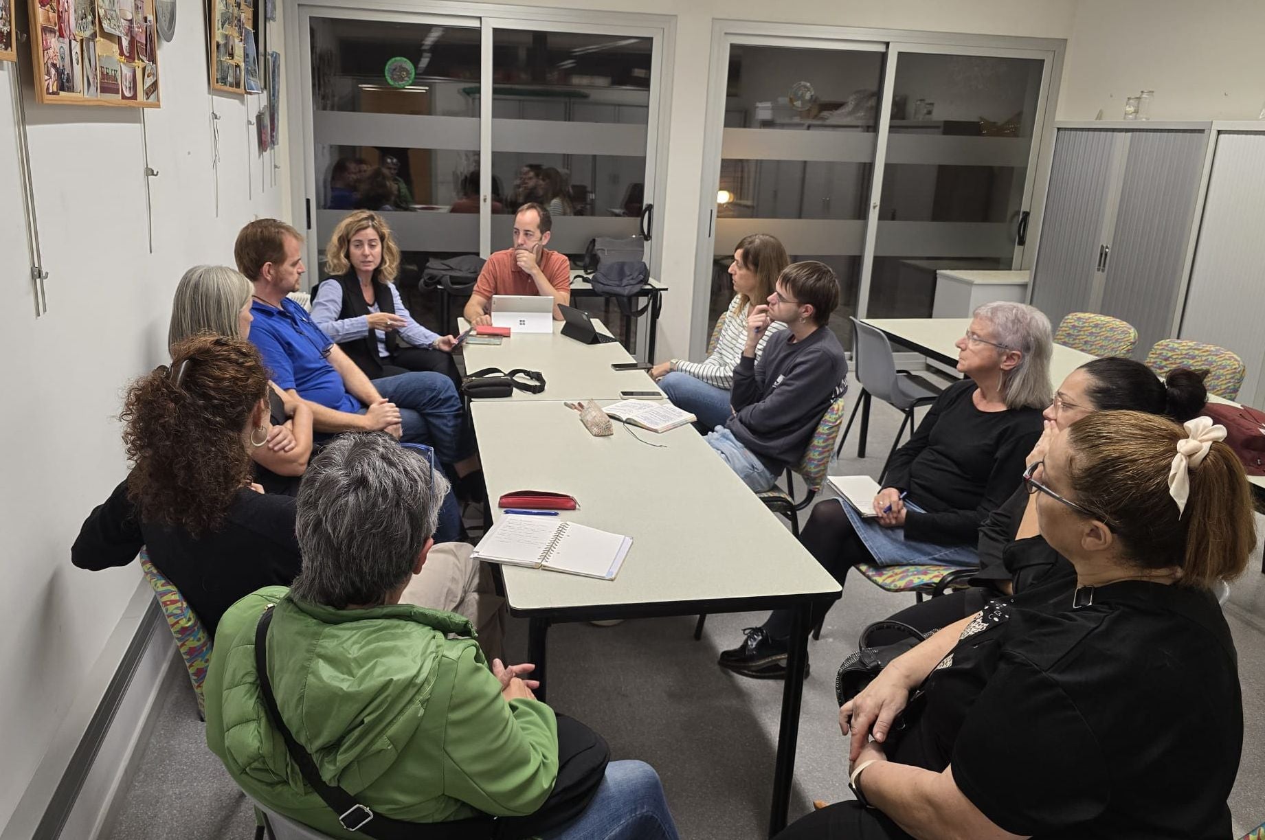 Reunió de l'AV Sant Pere amb el govern de Terrassa per parlar de les afectacions a la mobilitat | Aj. Terrassa
