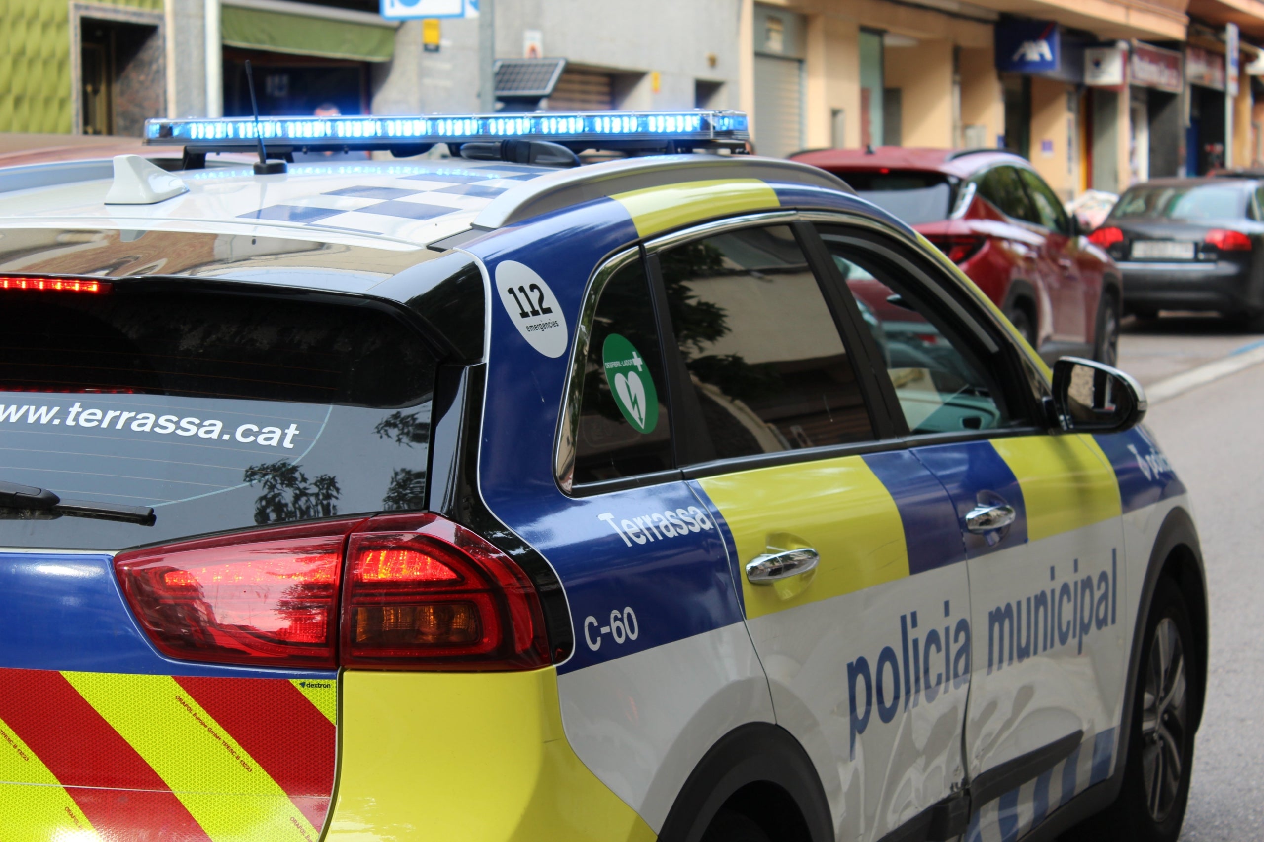 Un vehicle de la Policia Municipal de Terrassa | PMT