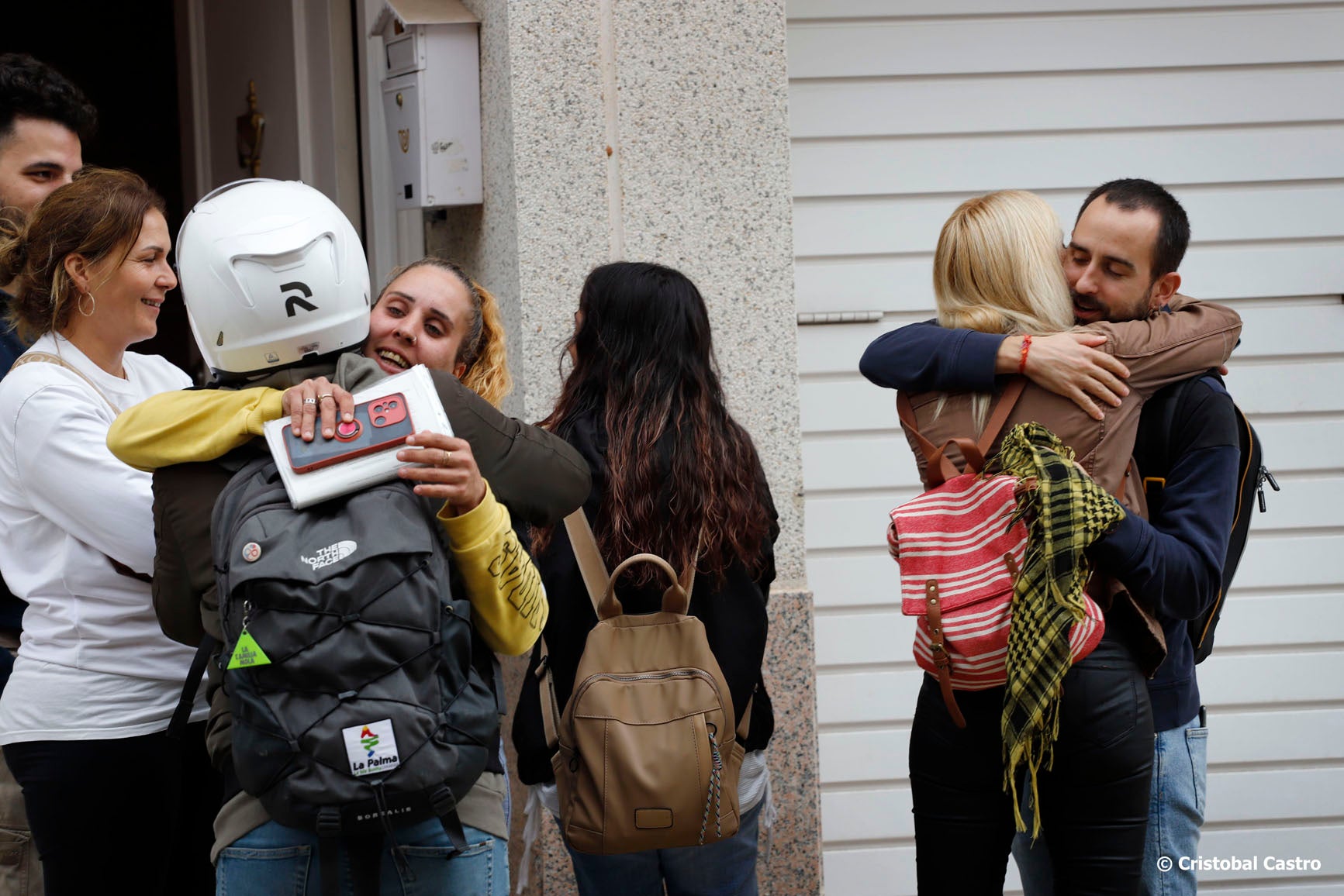 Desalojos en las calles de Salou y María Auxiliadora de Terrassa/Cristóbal Castro