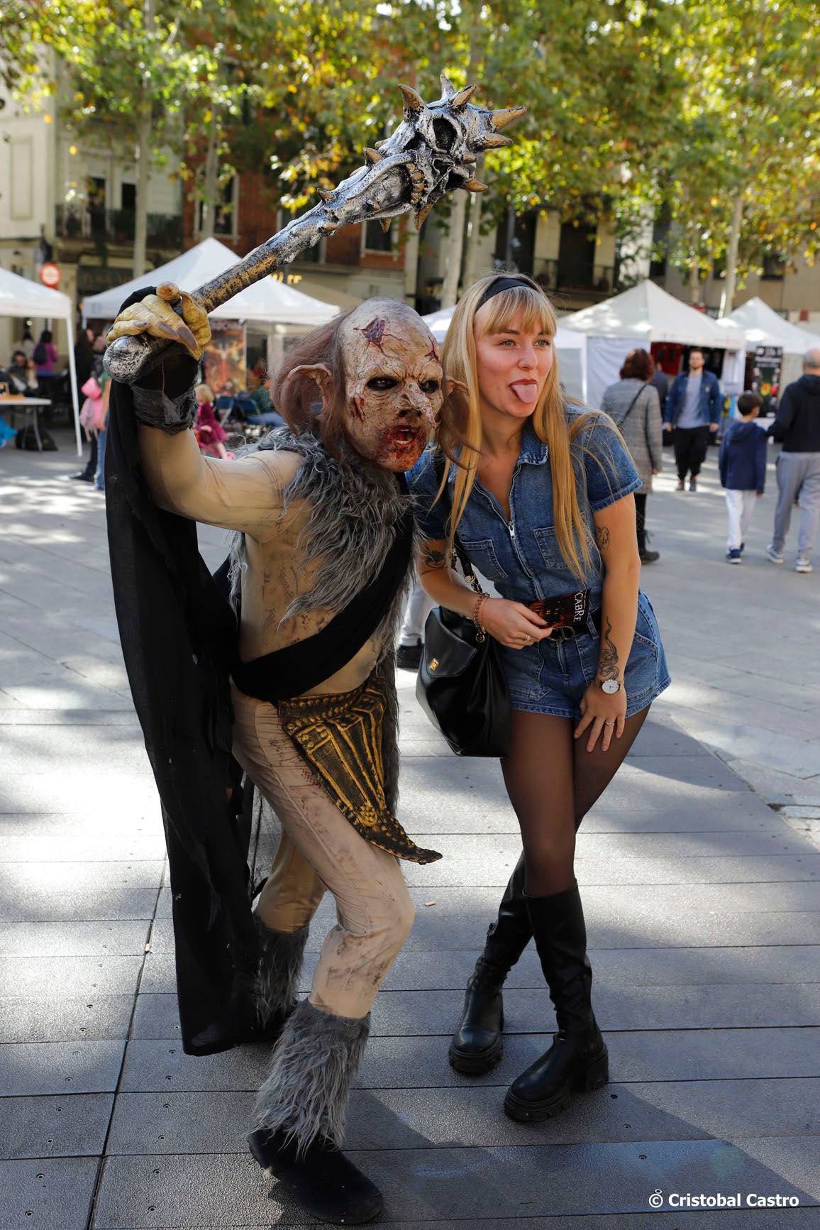 Aquest passat dissabte, 19 d'octubre, Terrassa City of Film i el Cinema Catalunya han organitzat la tercera edició de Set de Cinema a la Plaça Vella. Enguany, s'ha pogut gaudir de càstings, decorats, concursos i un laberint del terror | Cristóbal Castro