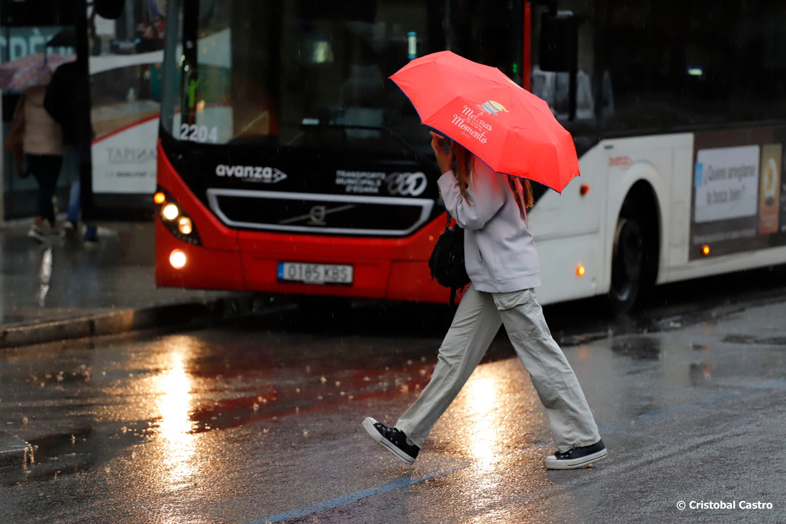 Terrassa en un dia de pluja/Cristóbal Castro