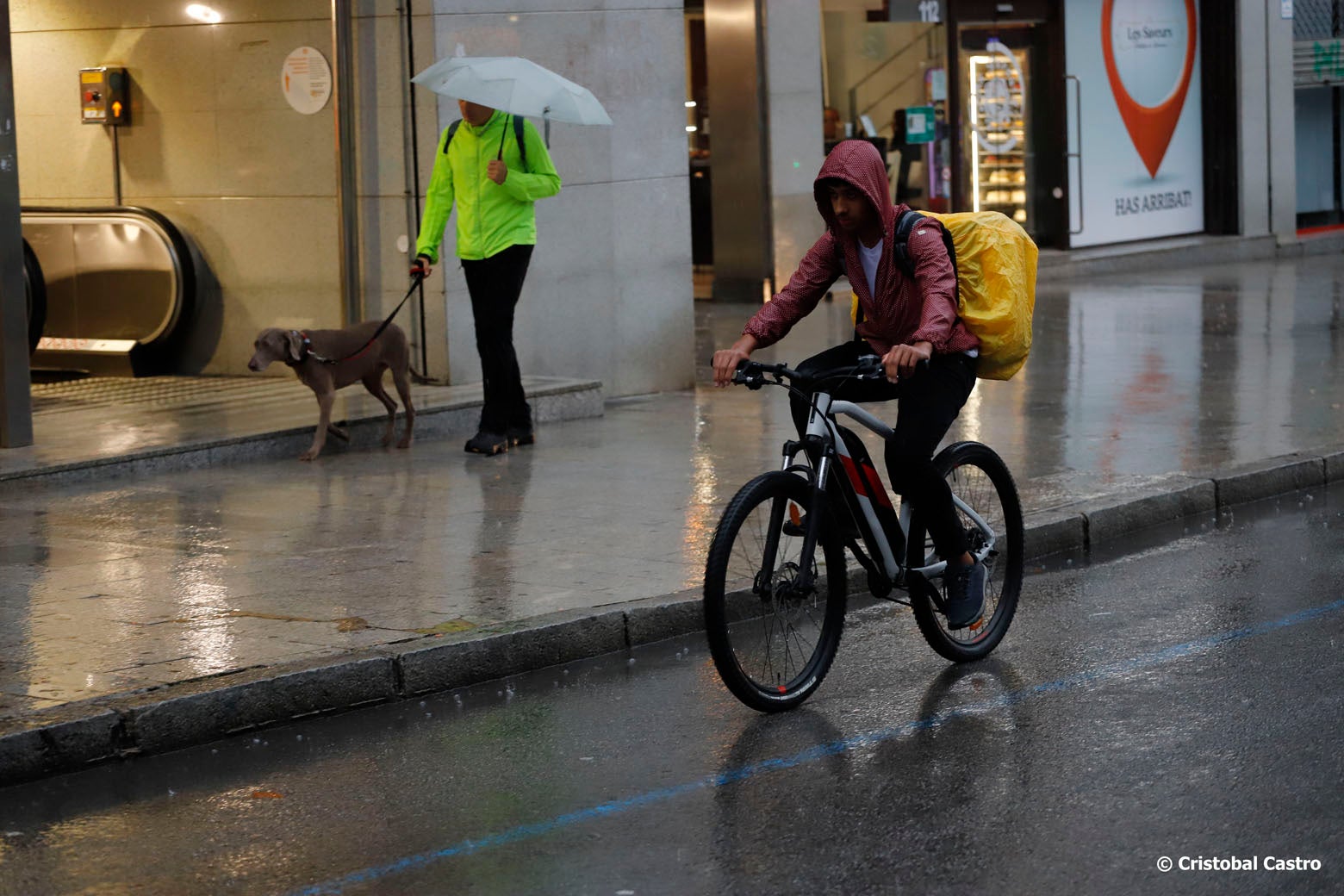 Terrassa en un dia de pluja/Cristóbal Castro