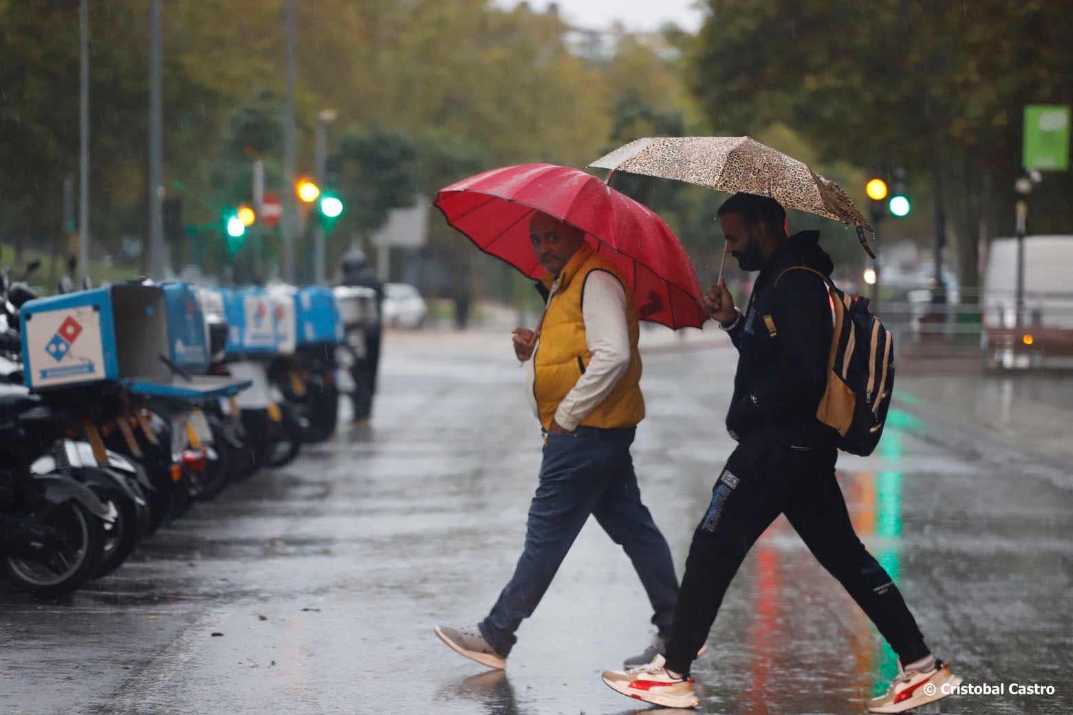 Terrassa en un dia de pluja/Cristóbal Castro