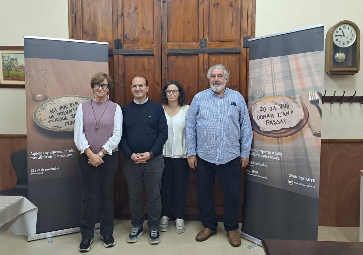 Presentació de la 16a edició del Gran Recapte d'Aliments a Terrassa | Oriol Manrique
