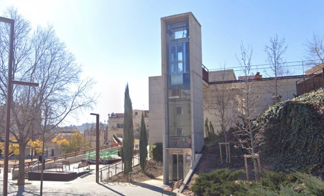 Ascensor de La Maurina, al Centre Civic Francisca Redondo | G.E.