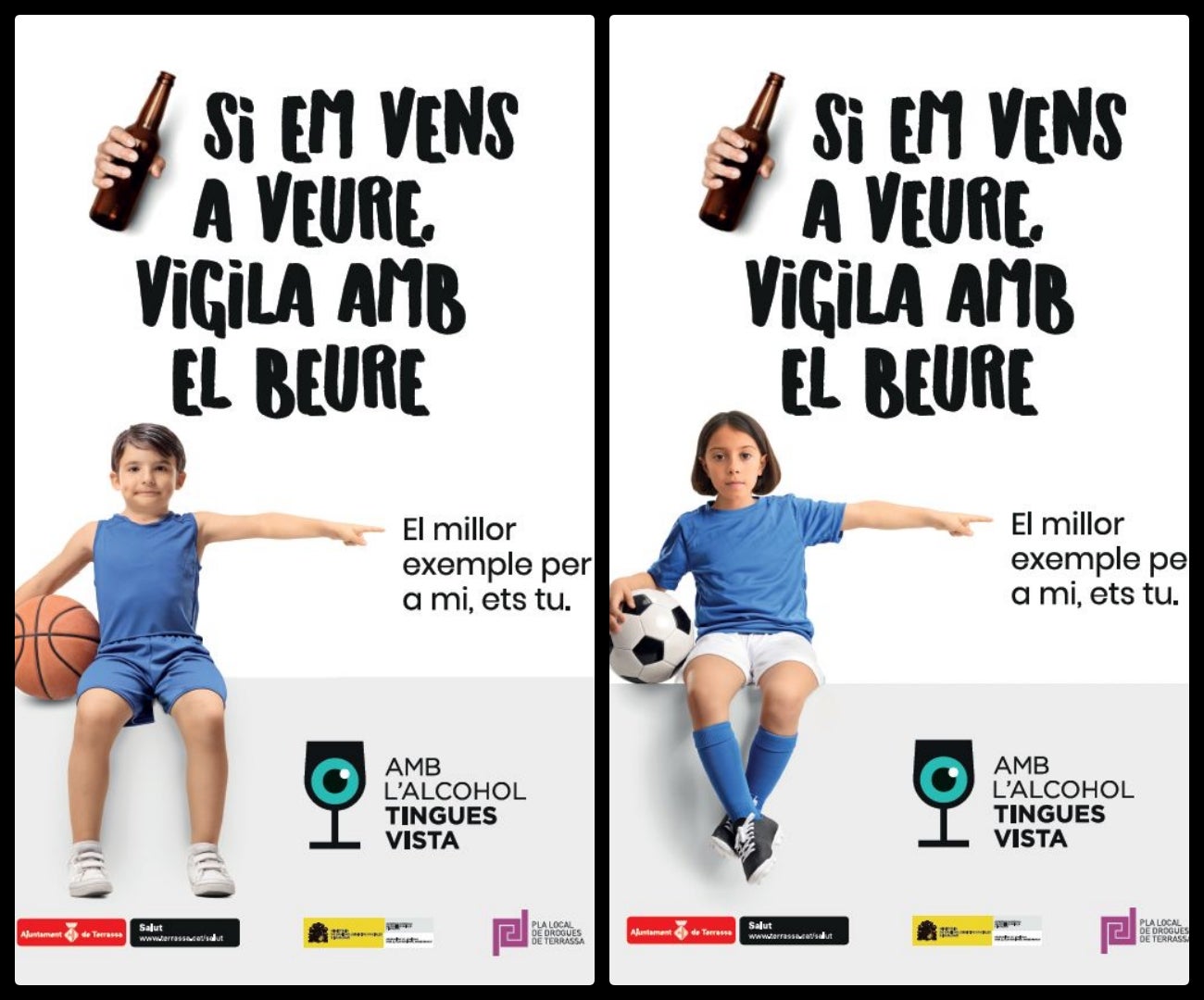 Campanya per prevenir el consum d'alcohol als camps d'esports