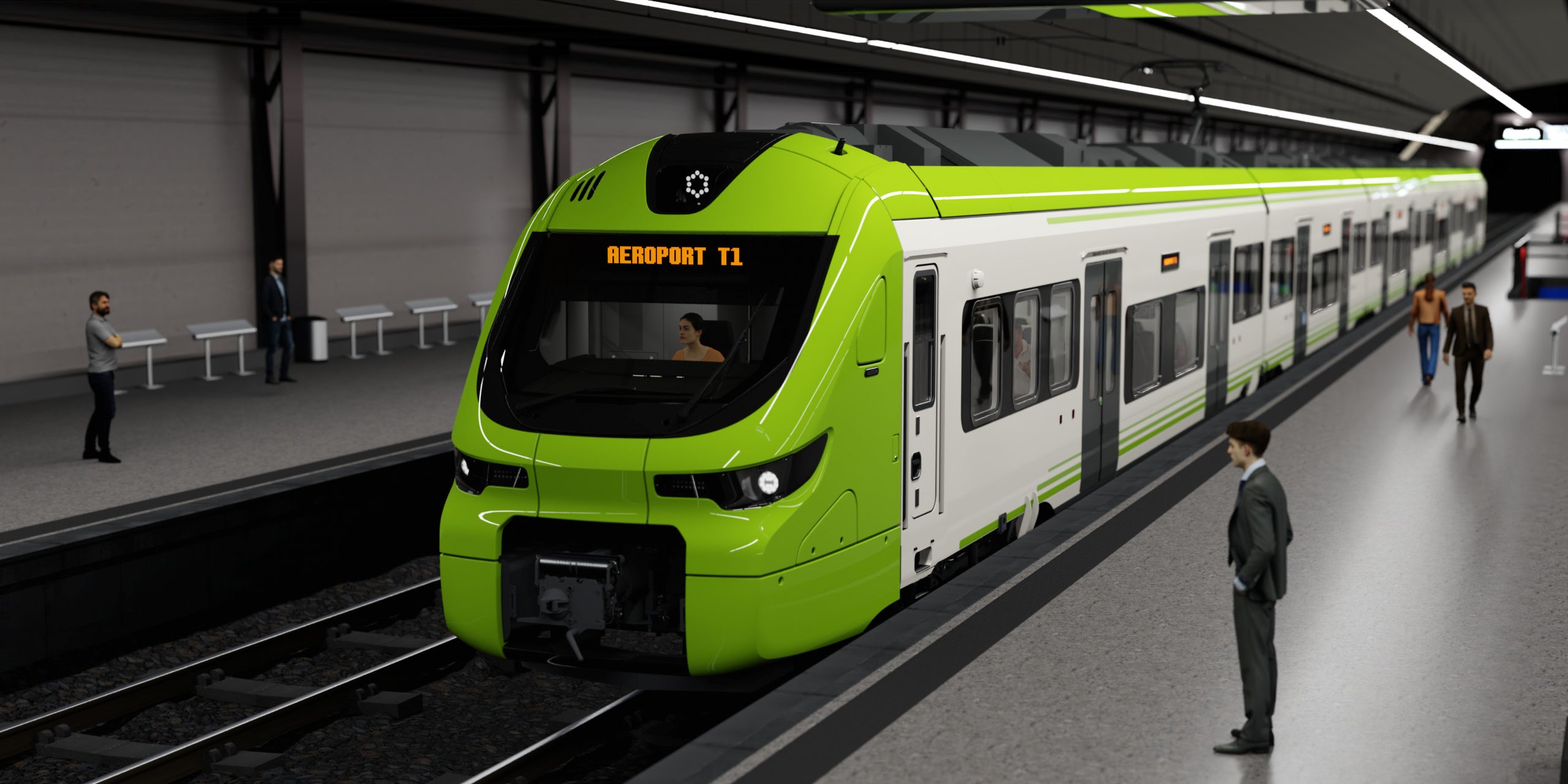 El prototipo de tren que irá de Barcelona al aeropuerto | ACN vía FGC