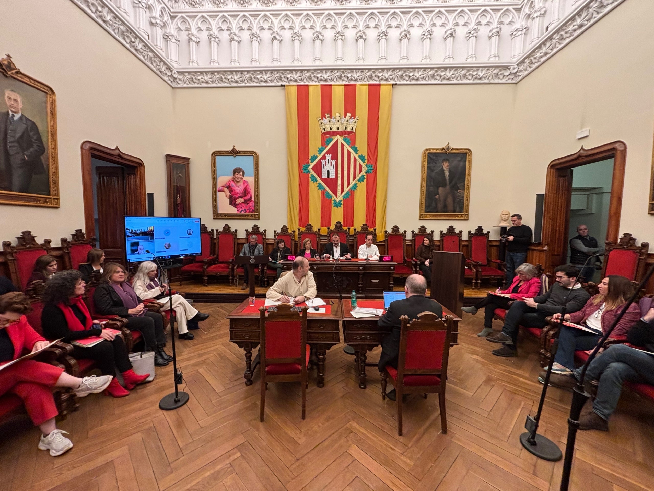 Aquest dimarts ha tingut lloc un ple extraordinari a Terrassa, sobre l'estat de la ciutat | Junts
