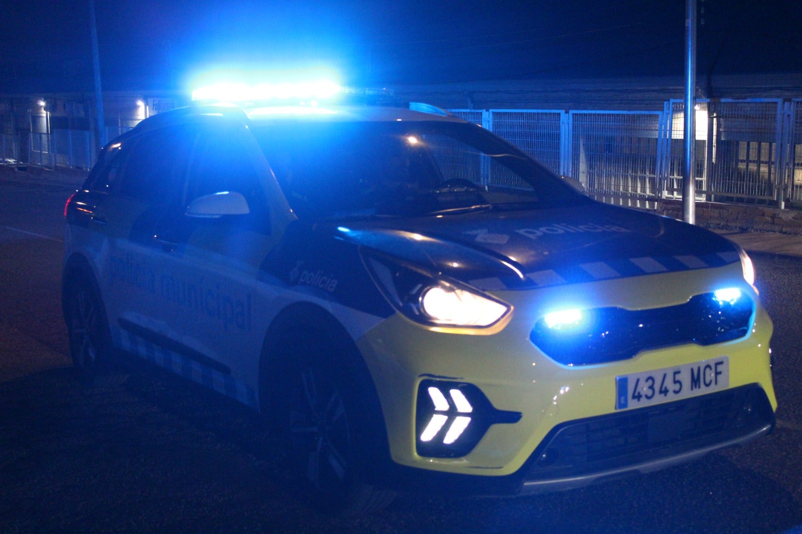 Un vehicle de la Policia Municipal de Terrassa | PMT