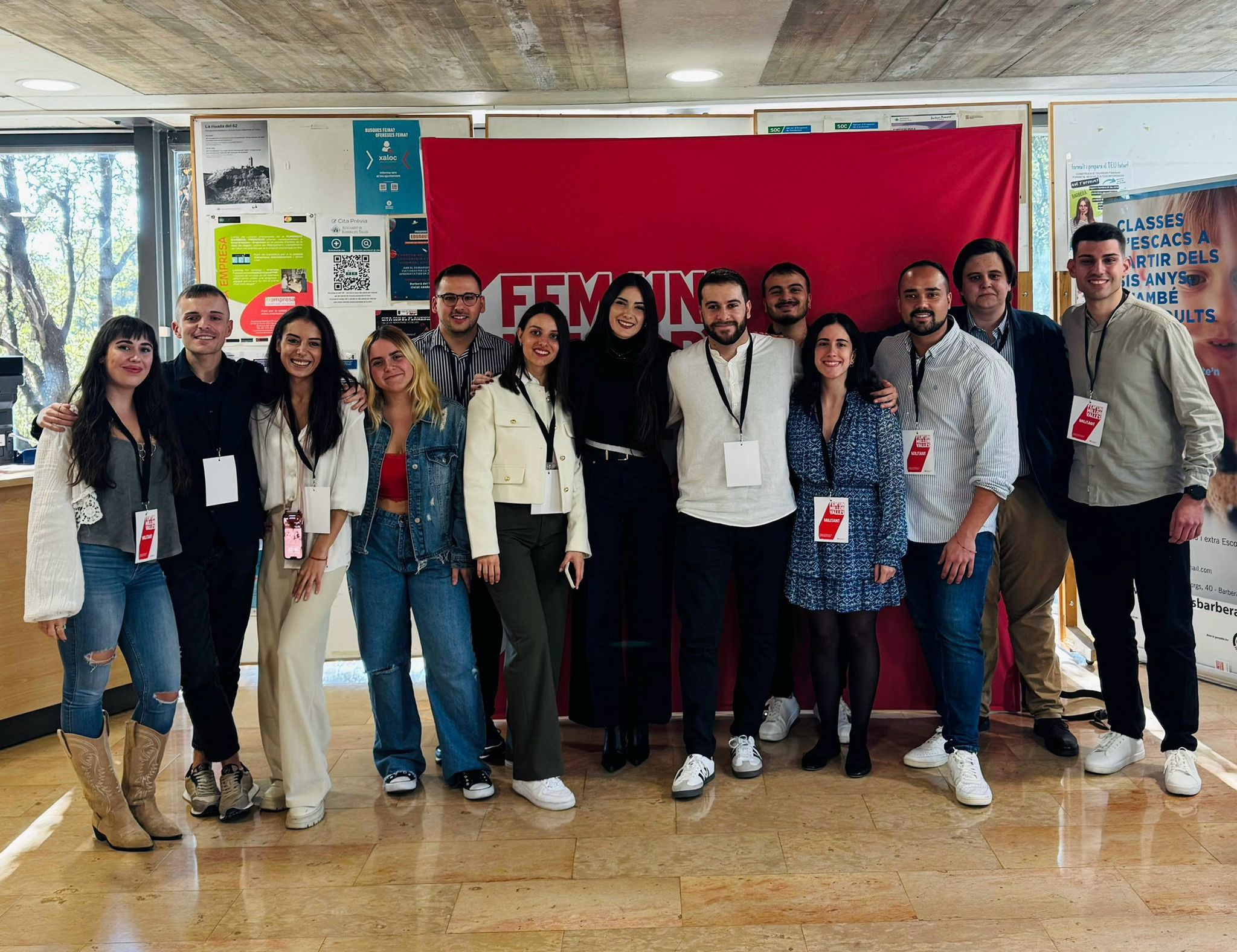 Unificació de la Federació de Joventut Socialista del Vallès | JSC Terrassa